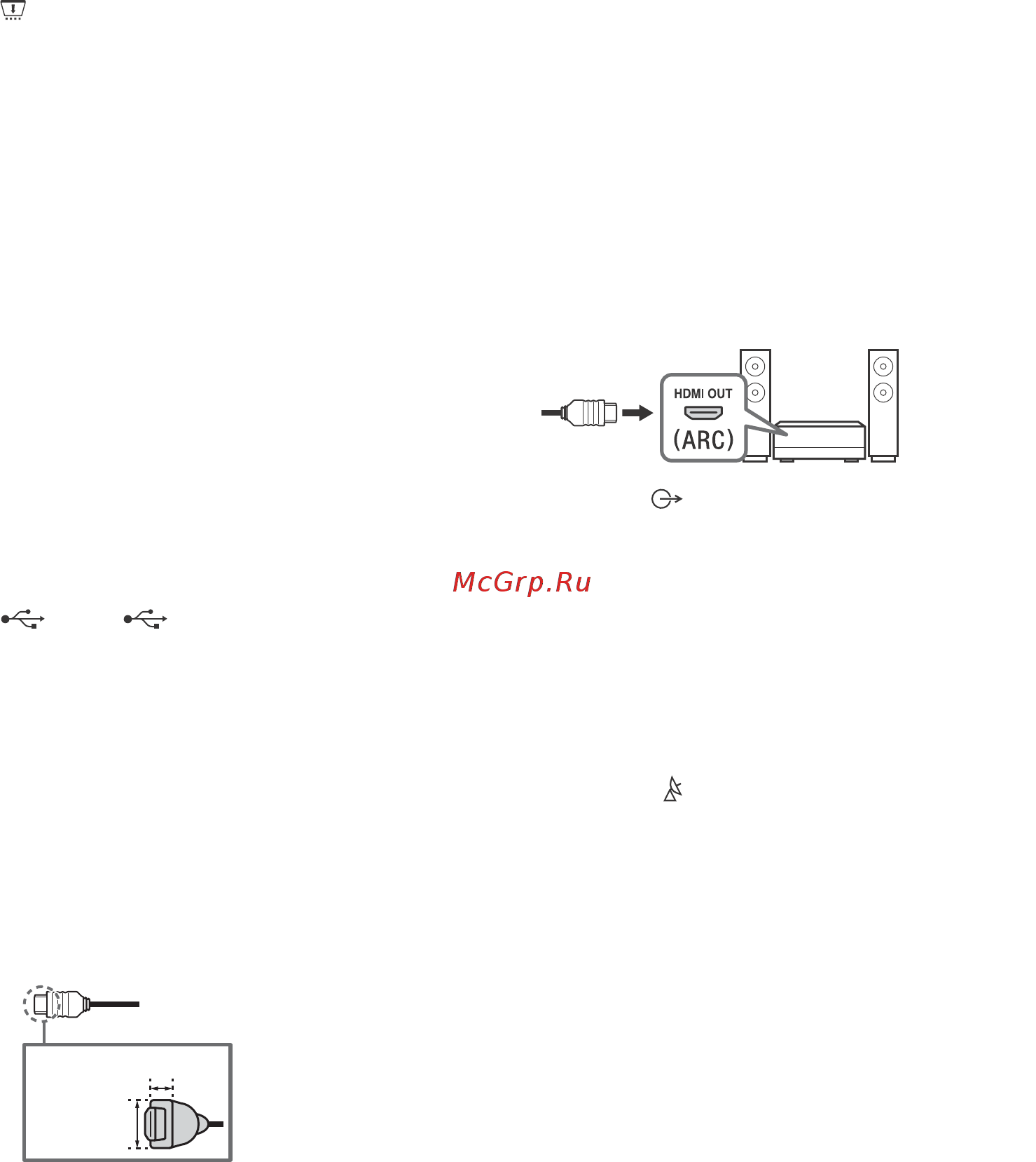 Sony KDL-43WG665 [9/20] Сигнала