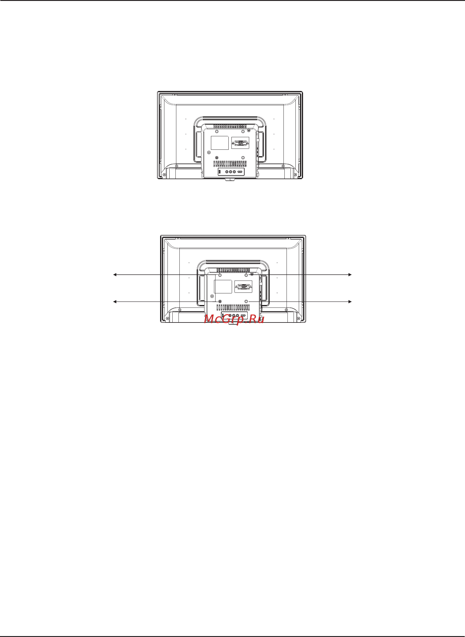 HEC H24E06S [9/34] Настенный монтаж