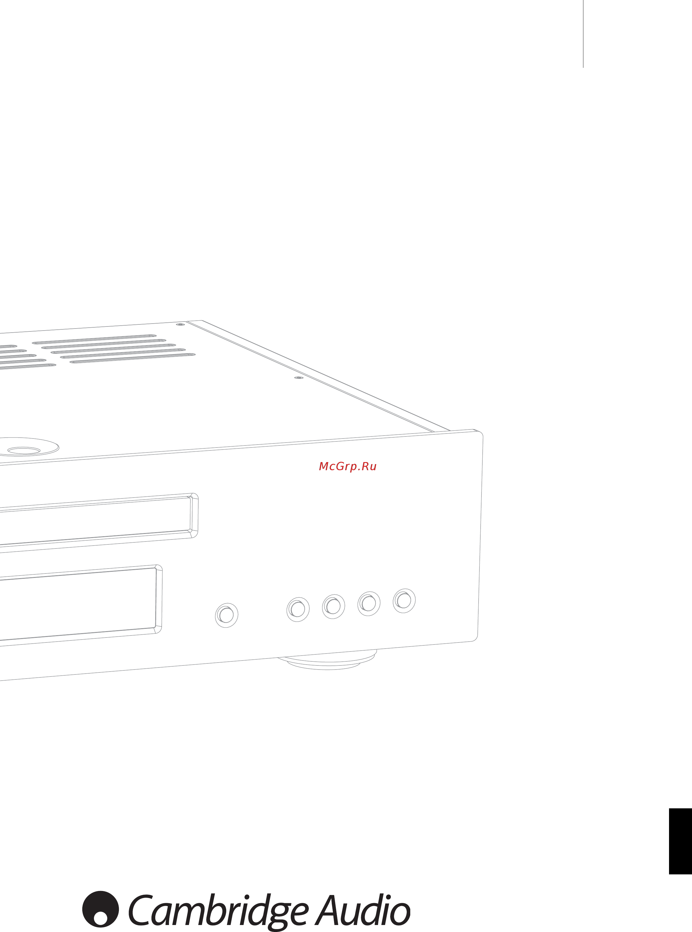Cambridge Audio 740C S Руководство по эксплуатации онлайн