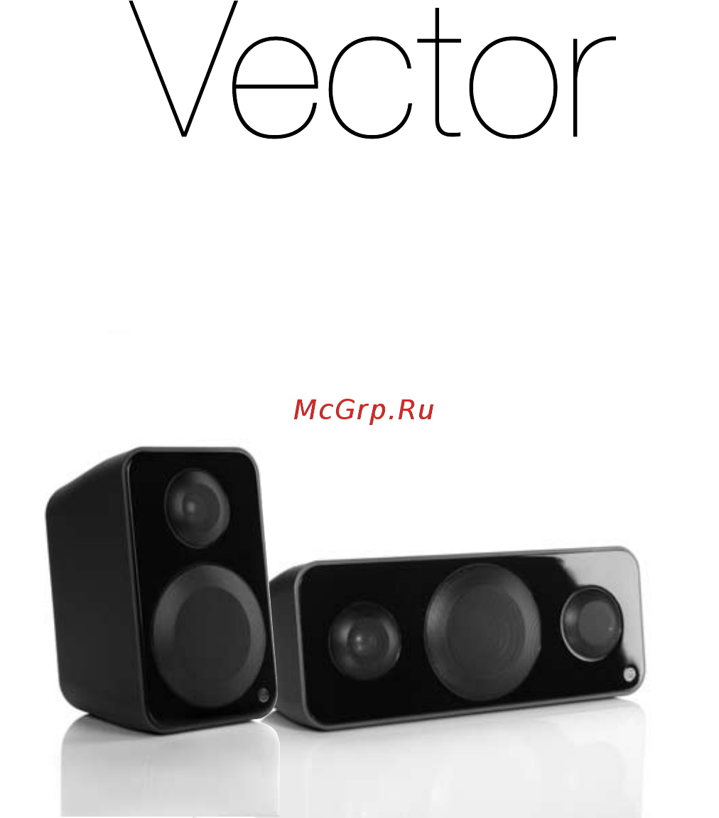 Monitor Audio Vector 5.1 Black Руководство по эксплуатации онлайн [12/22] 430283