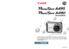 Canon PowerShot A495 Red Руководство по эксплуатации