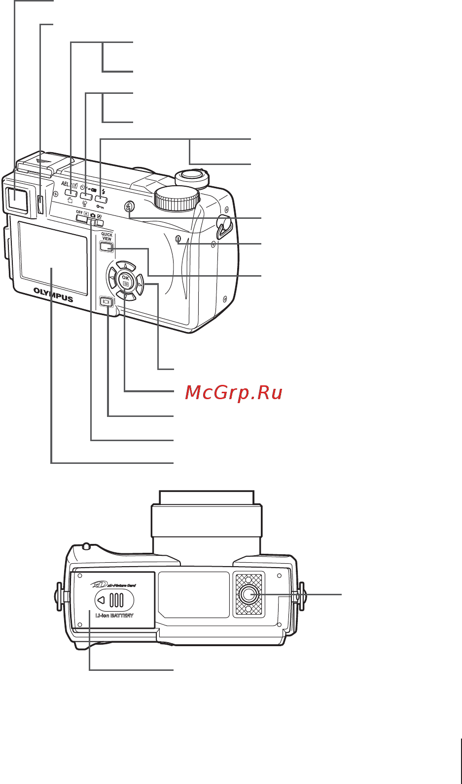 Olympus C-770 [5/60] Кнопка вспышки