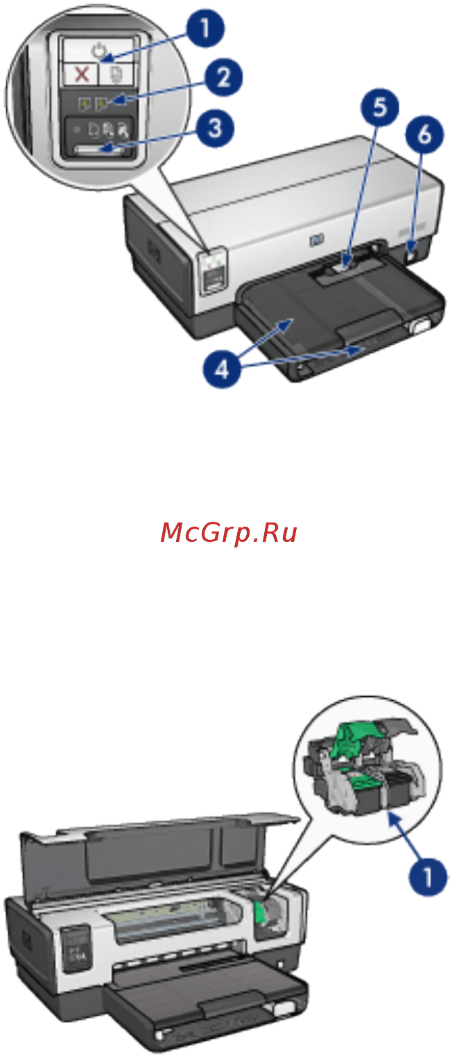 HP DeskJet 6543 Руководство по эксплуатации онлайн [5/227] 430367