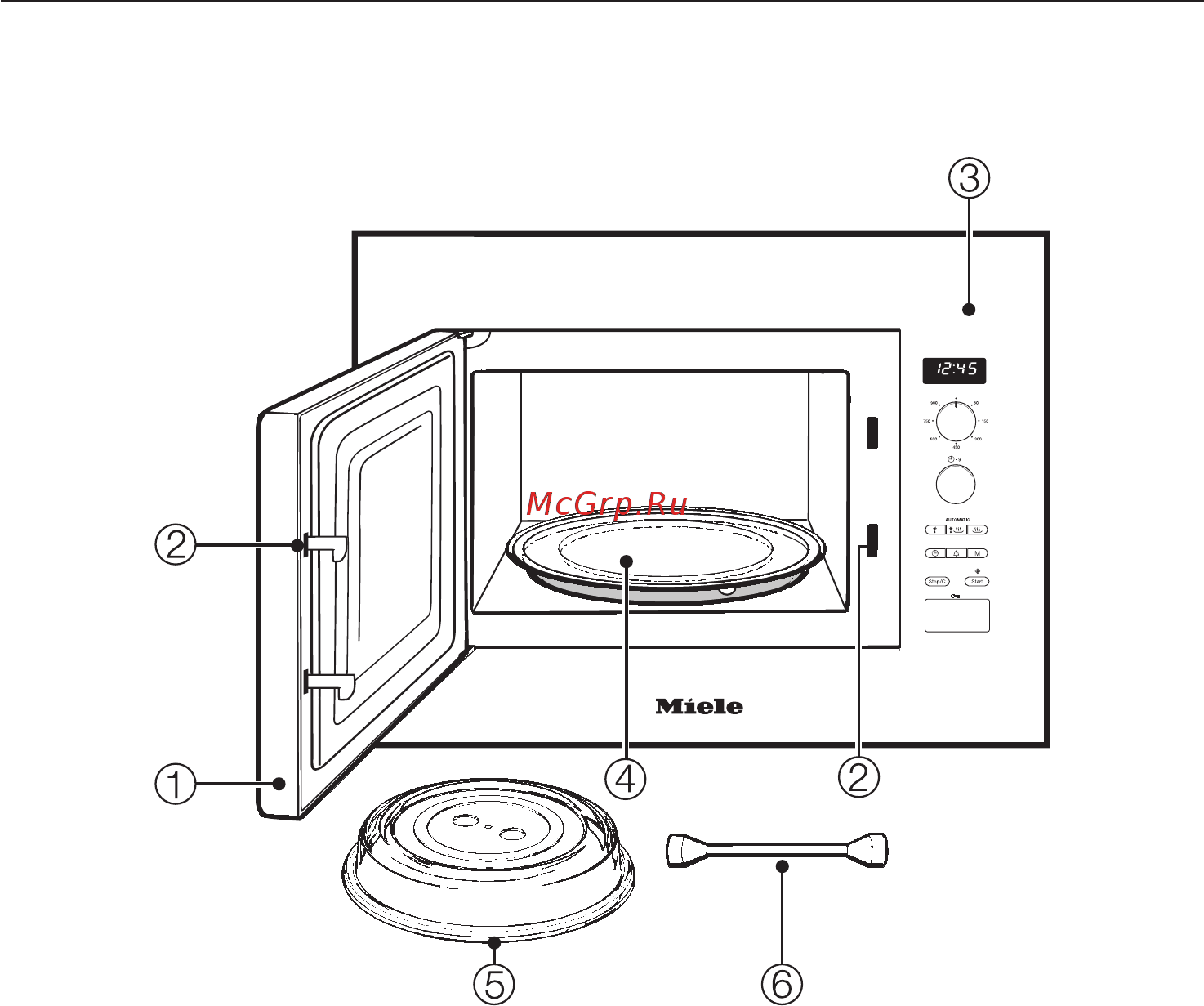 Miele M 8260 ST [4/52] Ðàáî àÿ êàìåðà ïðèíàäëåæíîñòè 4
