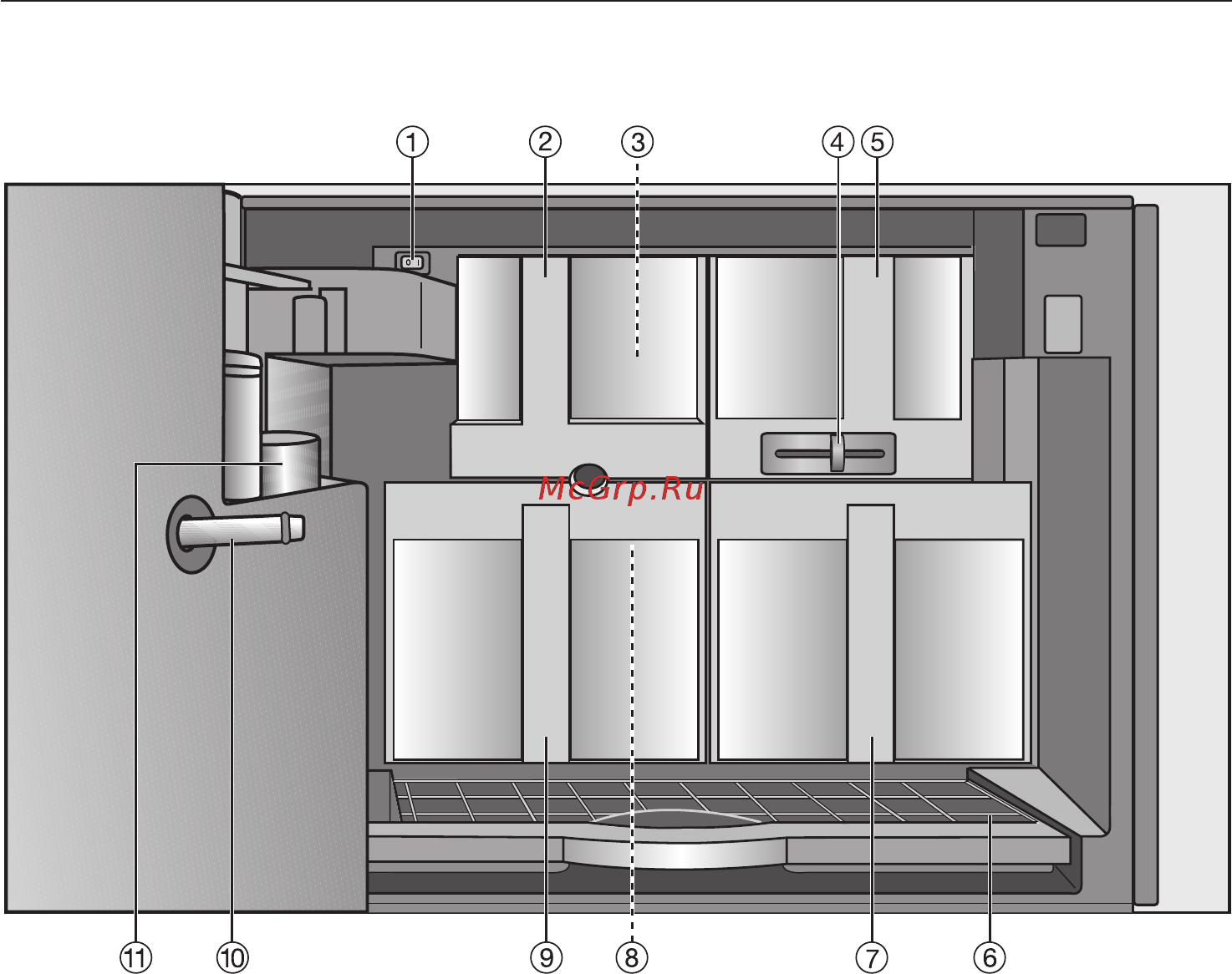 Miele CVA5060сталь [7/80] Описание прибора