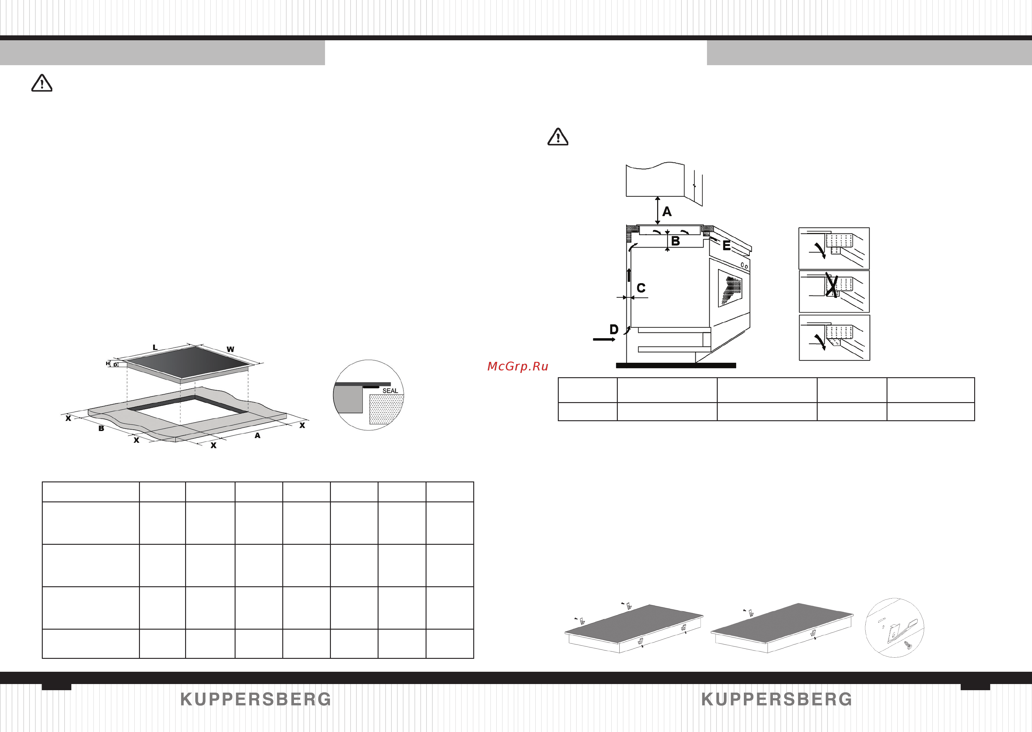 Kuppersberg ICS 604 [4/31] Part 2 installation