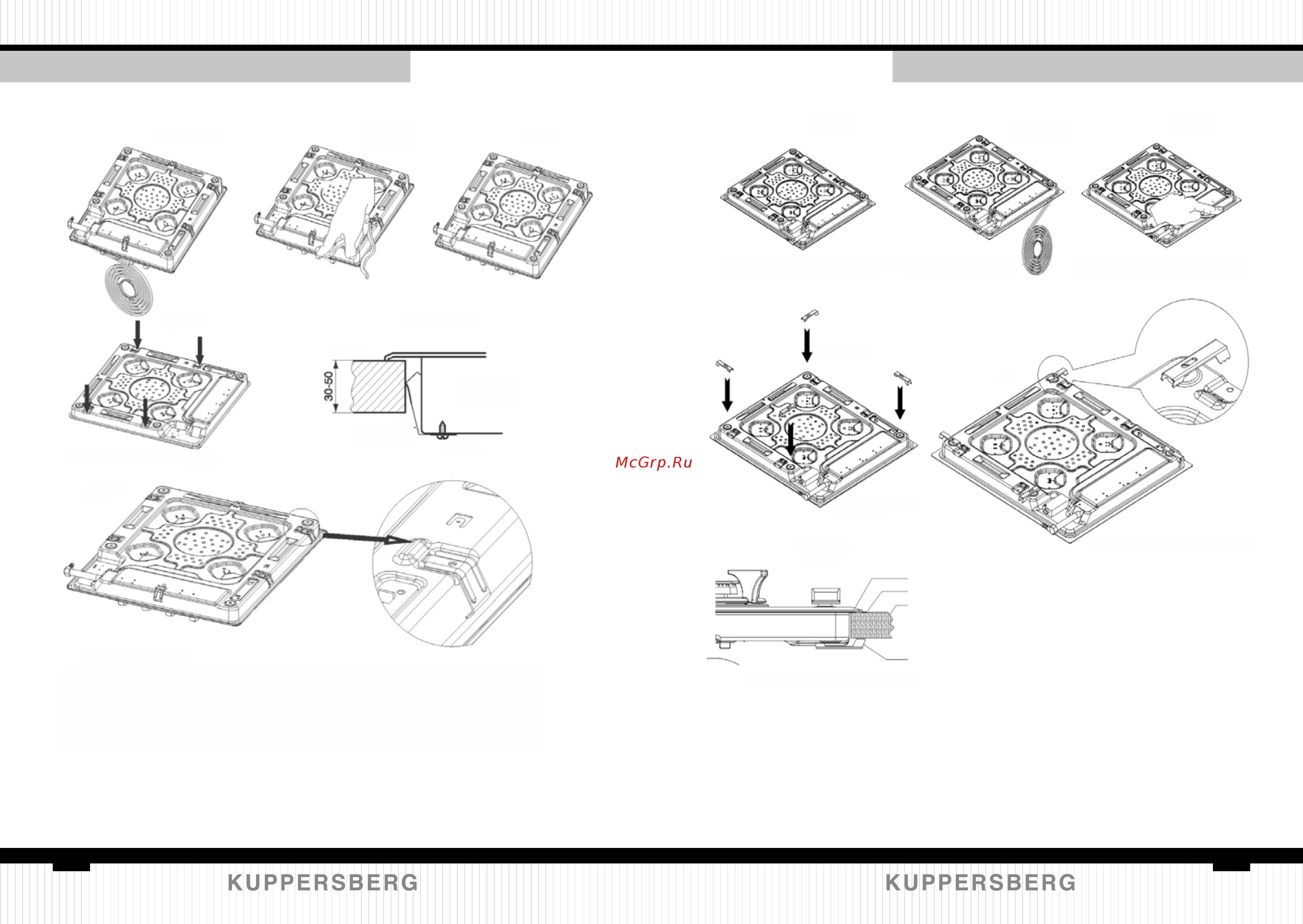 Kuppersberg FGC 63 C Bronze [4/26] Installation of cooker