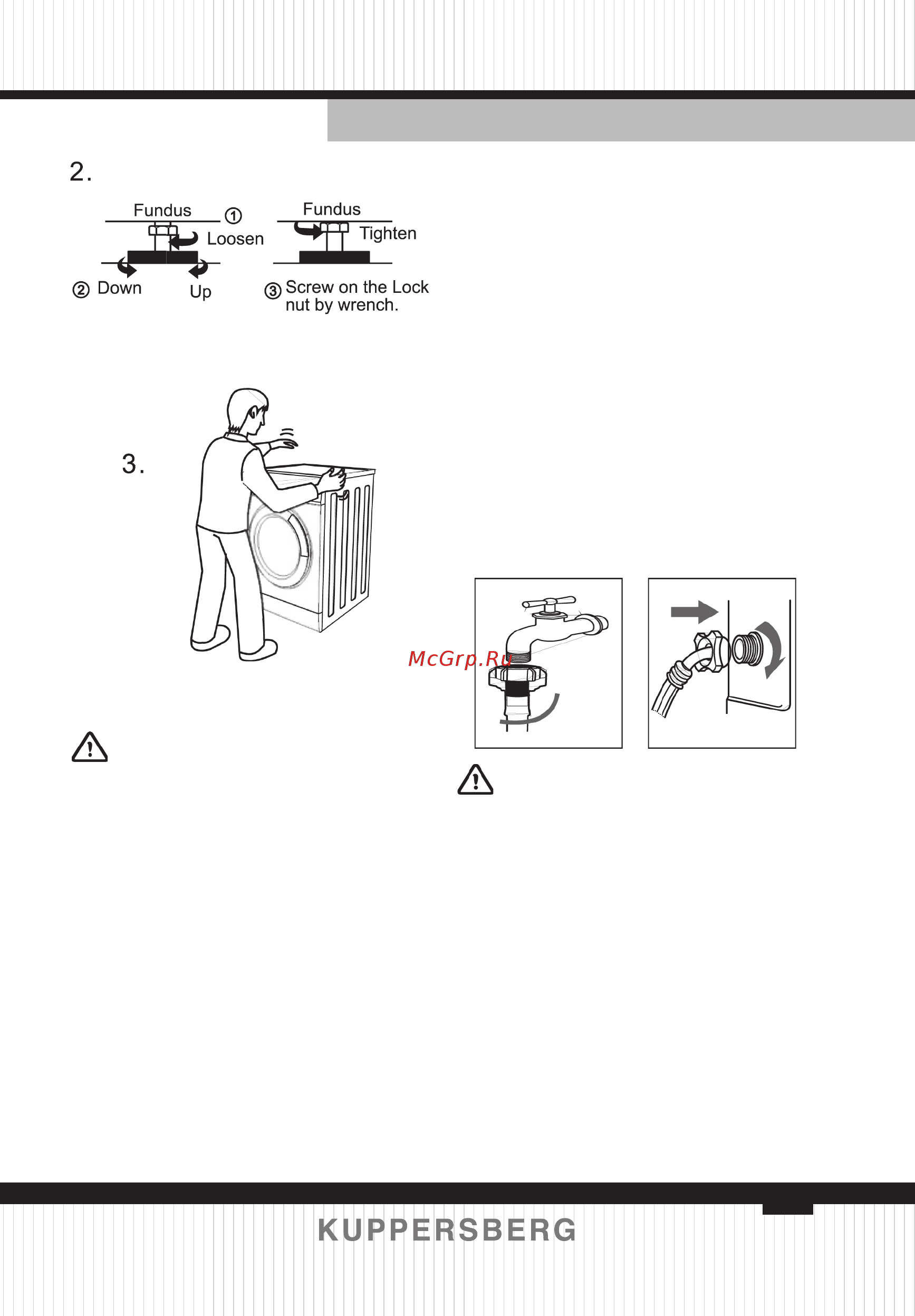 Kuppersberg WIS 60129 [9/48] Connect the drain hose