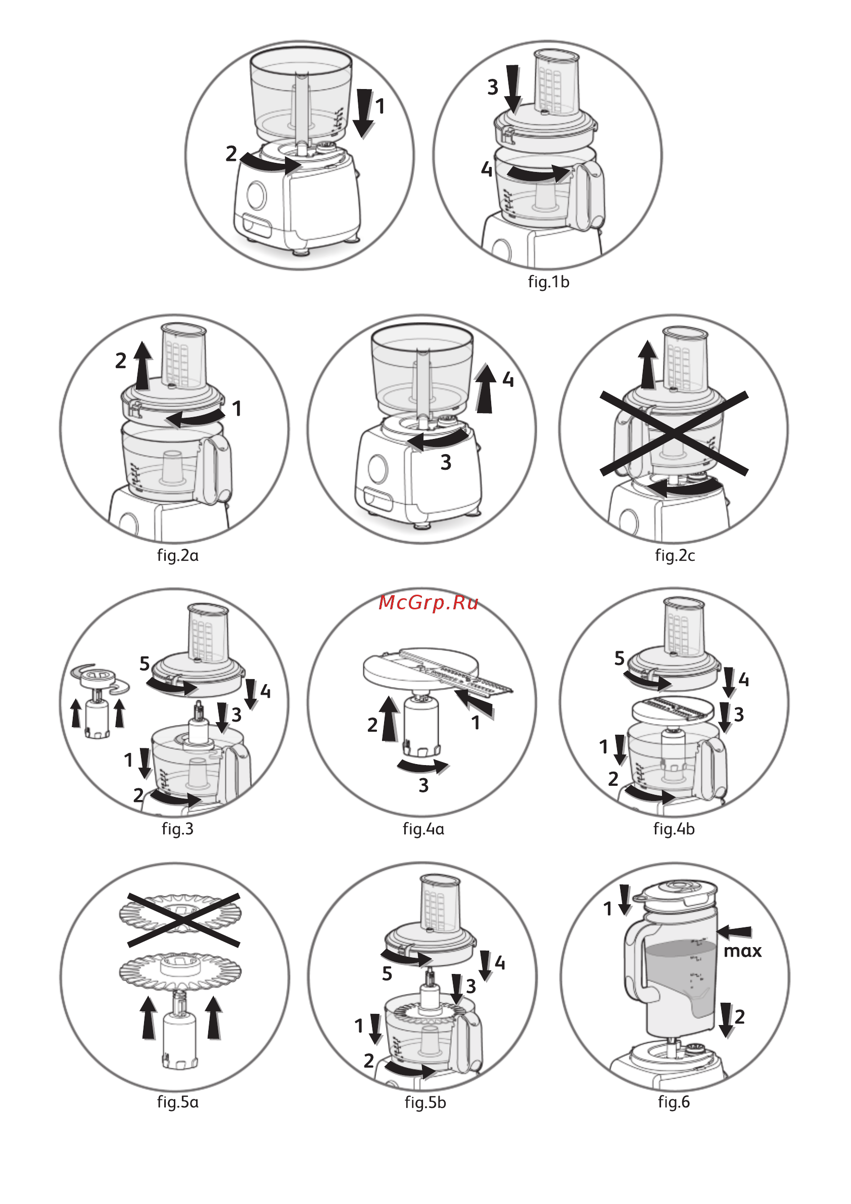 Moulinex Store'inn FP320F32 Руководство по эксплуатации онлайн [4/118] 431456