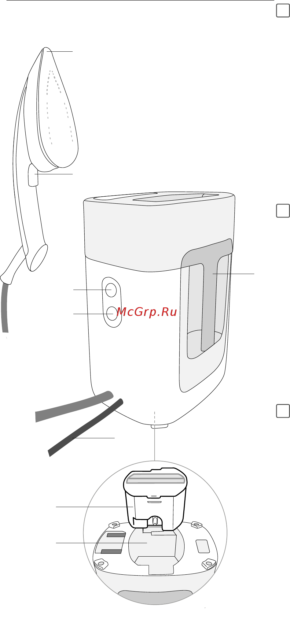 Tefal 3 в 1 IXEO QT1020E0 [3/172] Plancha y dispositivo de vapor ferro e base do vapor утюг и паровой блок