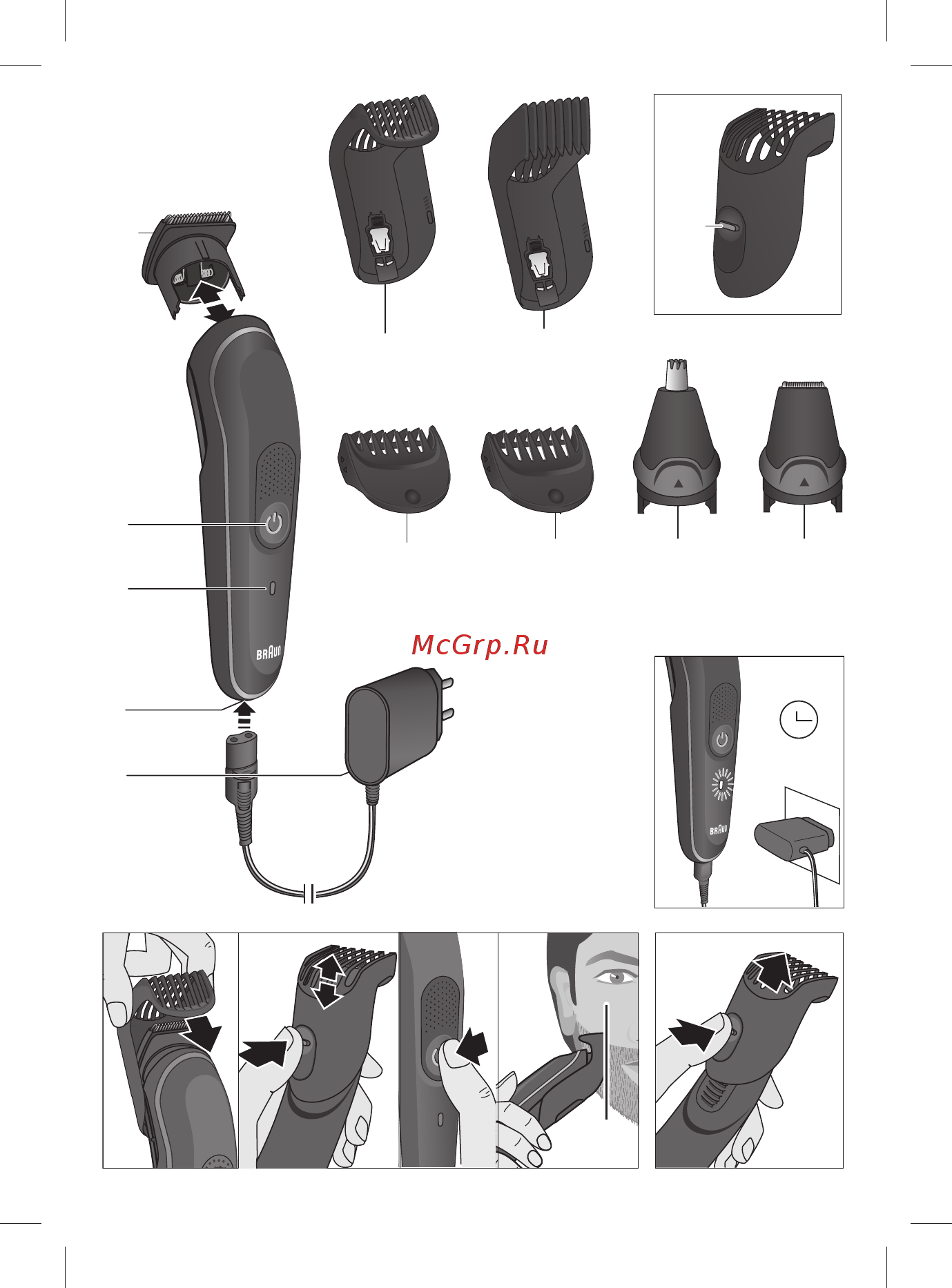 Braun MGK 5060 [3/76] Business use p g authorized poa 00063615 rev 001 effective date 2018 08 20 printed 2019 01 11 page 3 of 76