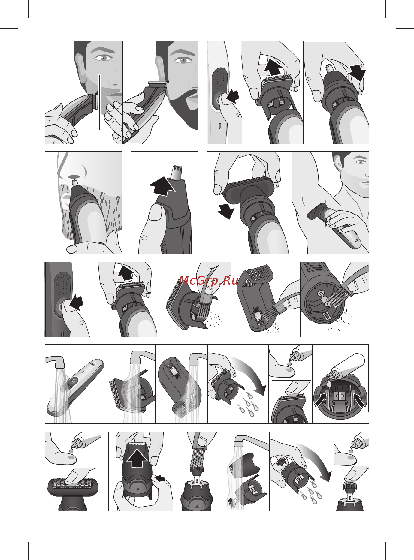 Braun MGK 7021 [4/80] Business use p g authorized poa 00067294 rev 001 effective date 2018 08 20 printed 2019 01 11 page 4 of 80
