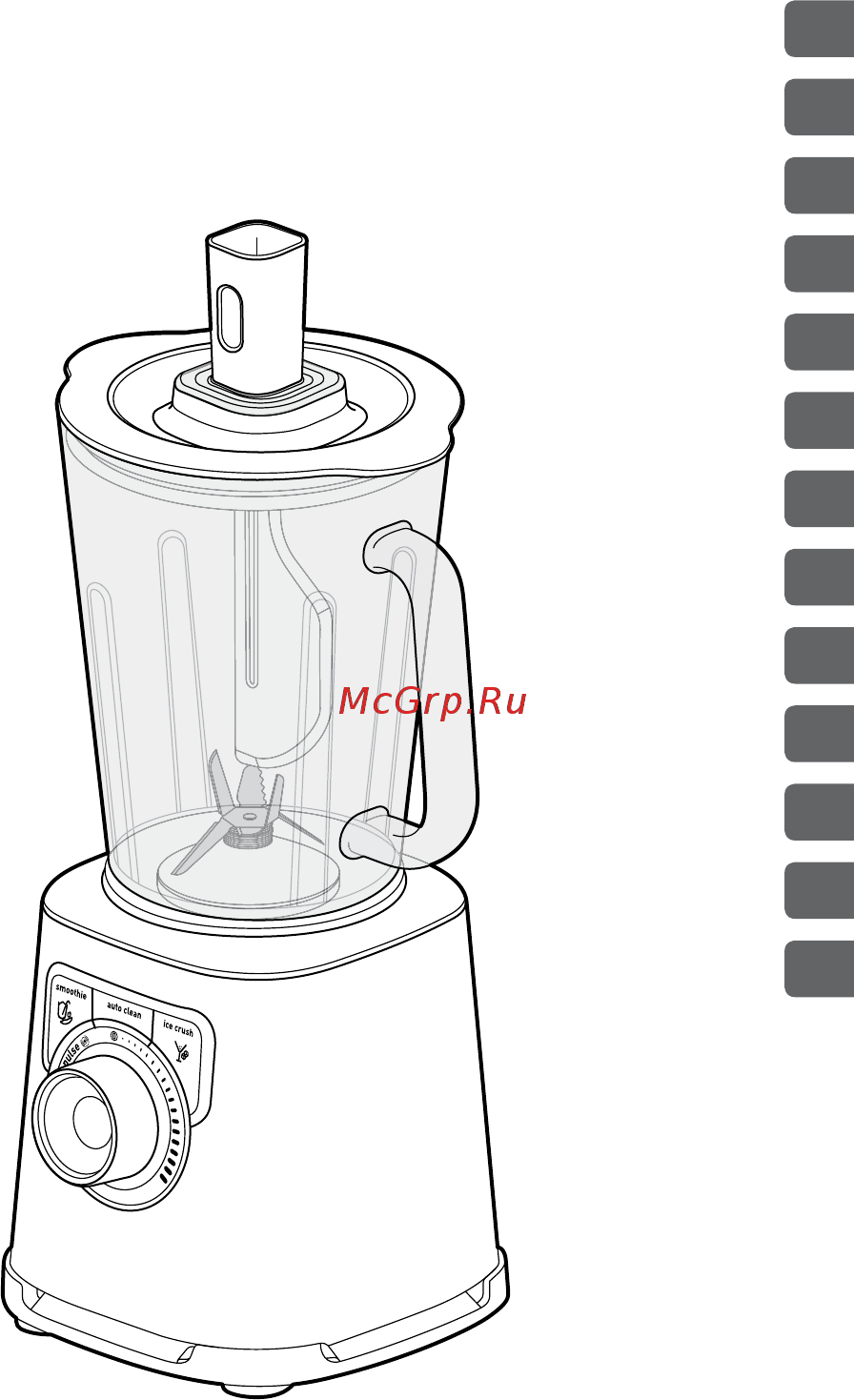 Moulinex LM811132 PerfectMix Руководство по эксплуатации онлайн