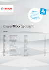 Bosch CleverMixx Spotlight MFQ2520B Руководство по эксплуатации