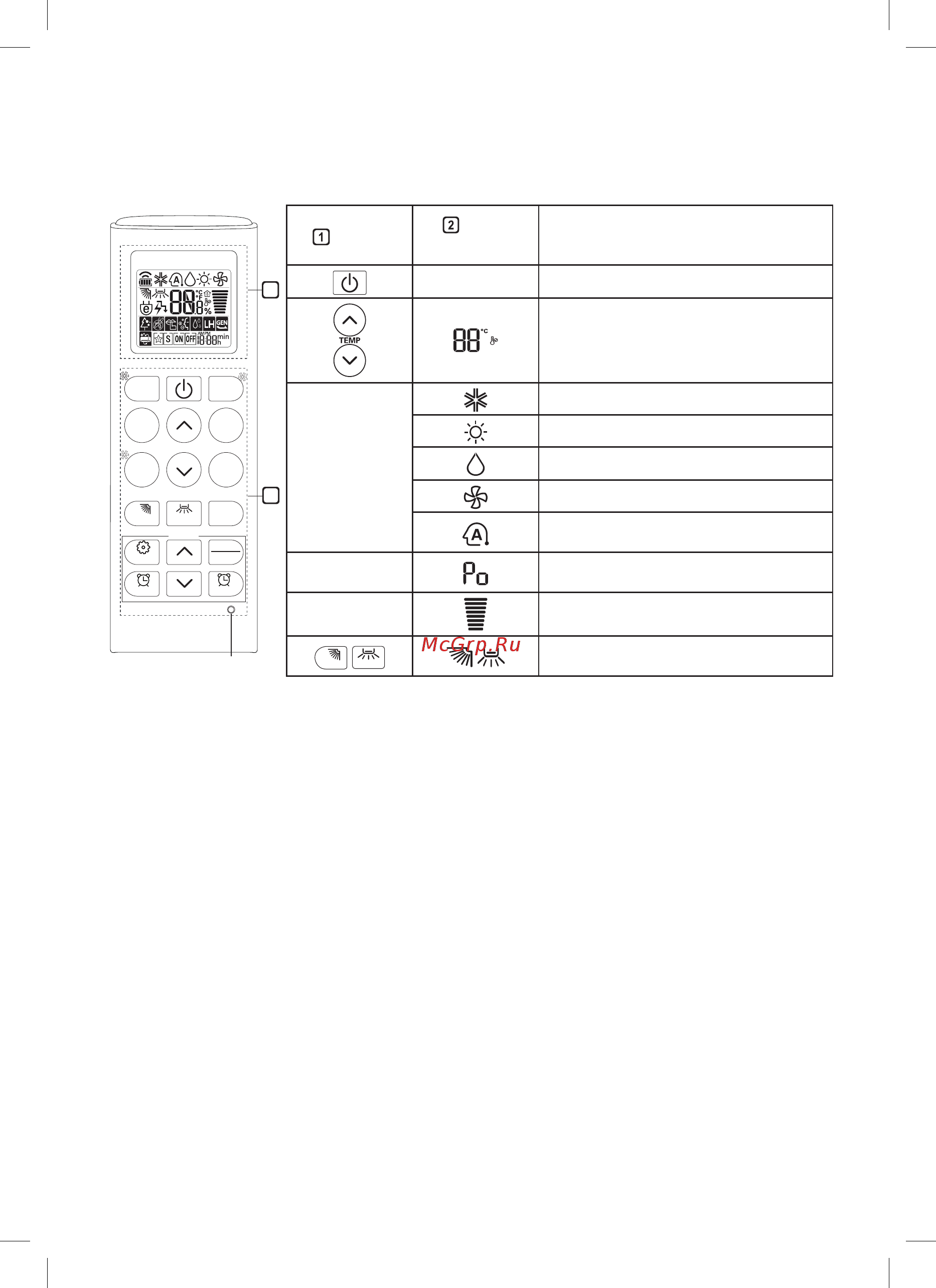 LG AC09BQ [14/38] Использование беспроводного пульта дистанционного управления