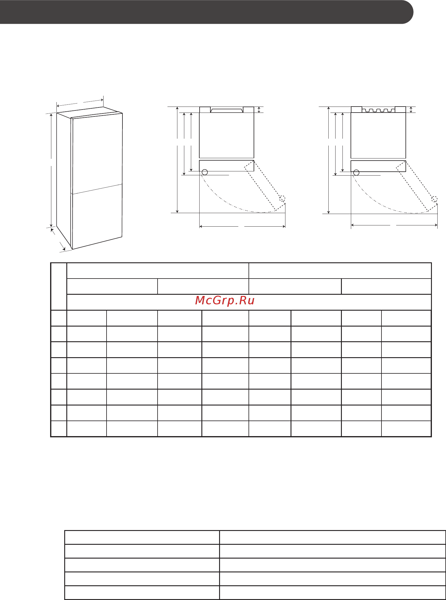 LG DoorCooling+ GA-B459SQHZ [11/80] Орнату