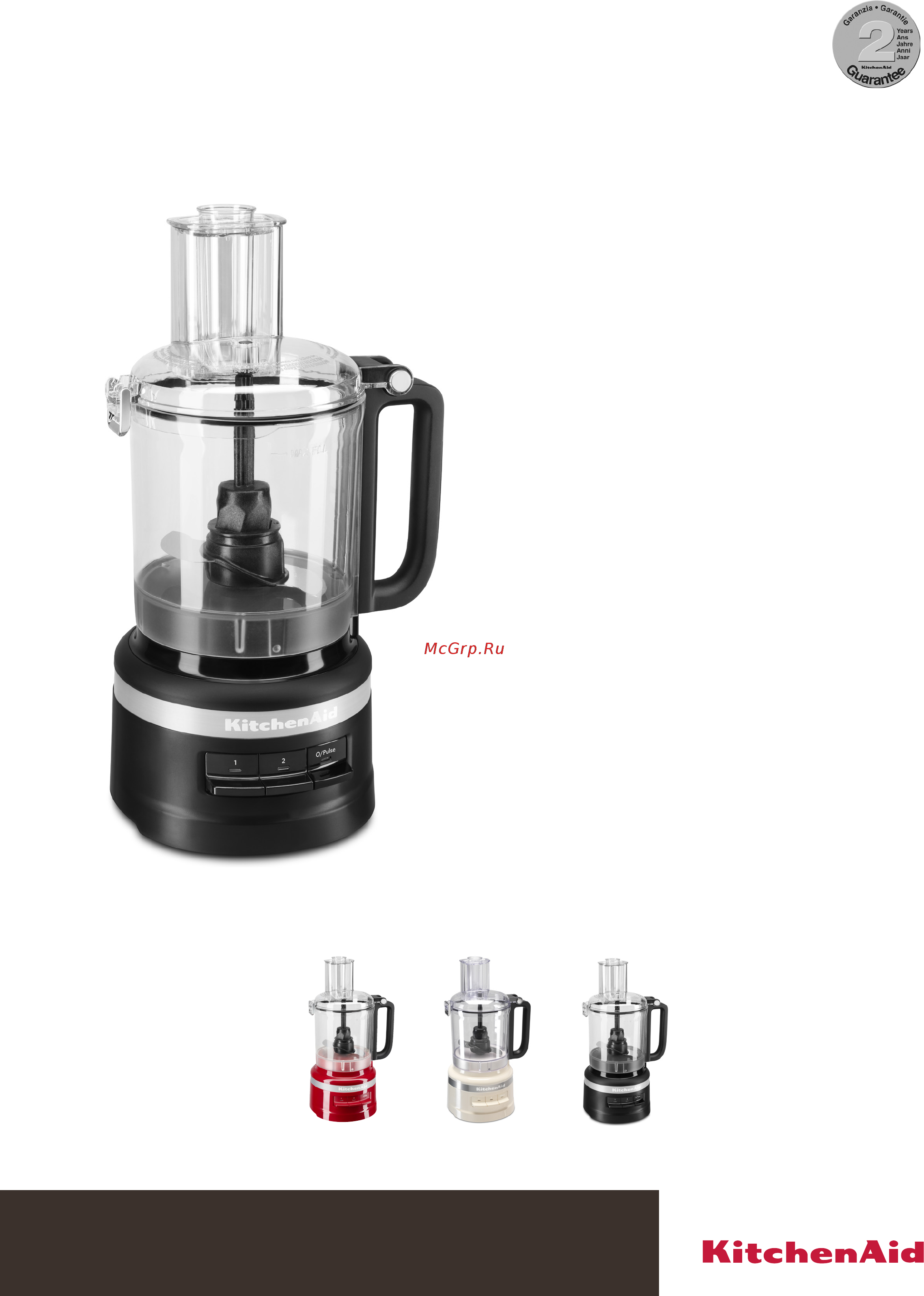 KitchenAid 5KFP0919EER Руководство по эксплуатации онлайн