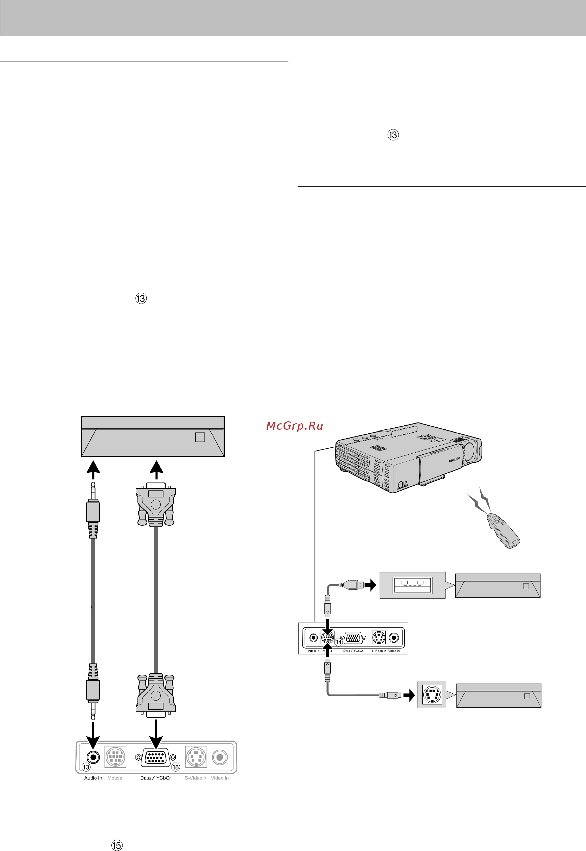 Philips LC5241 [12/28] Установка подключение к компьютеру