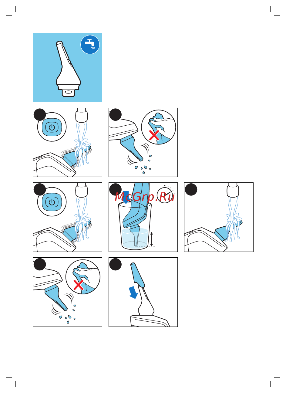 Philips S6610/11 Shaver Series 6000 Руководство по эксплуатации онлайн [17/30] 589716