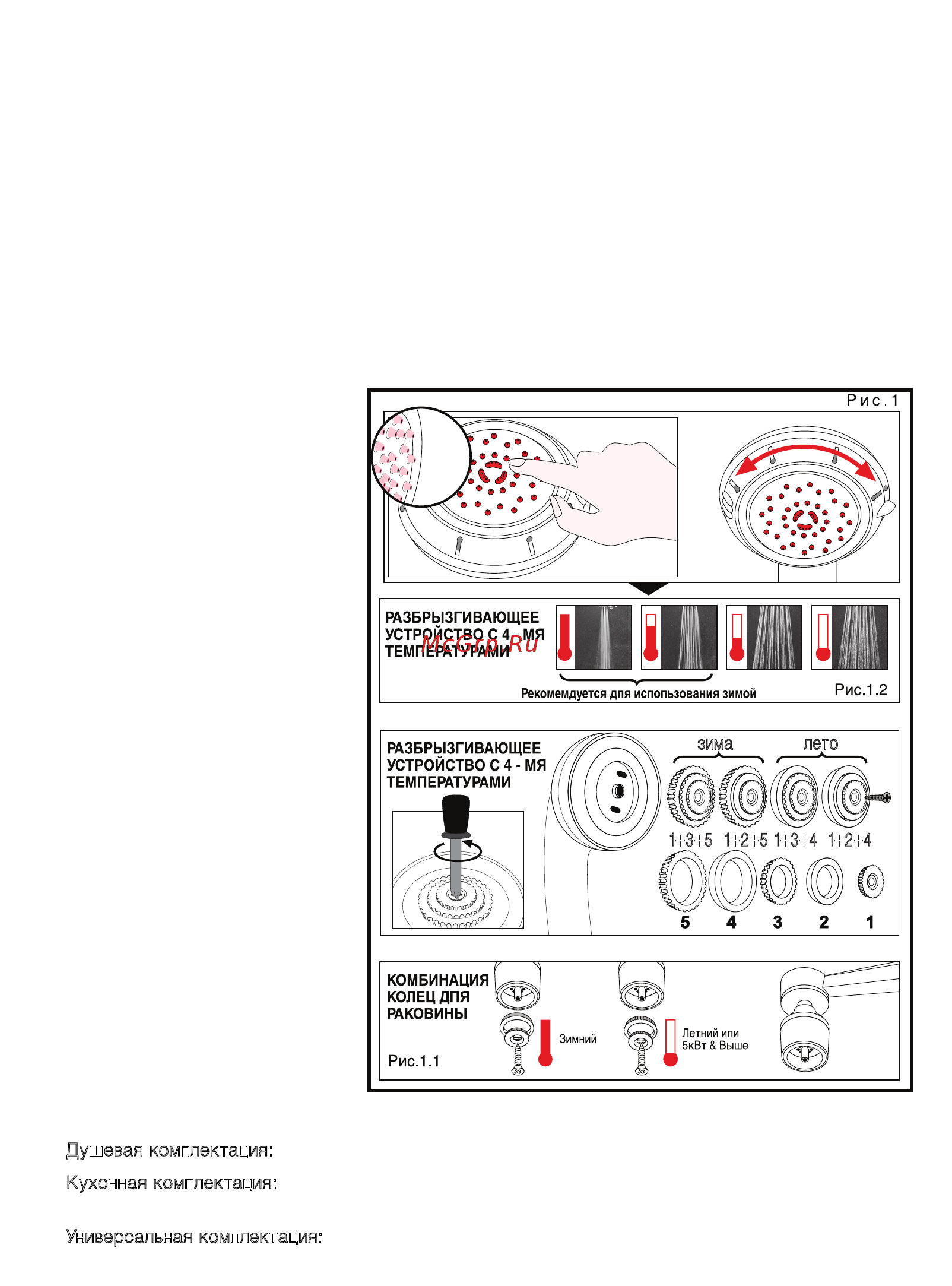 Atmor BASIC 3,5 KW SHOWER [12/14] Как добиться наибольшей эффективности