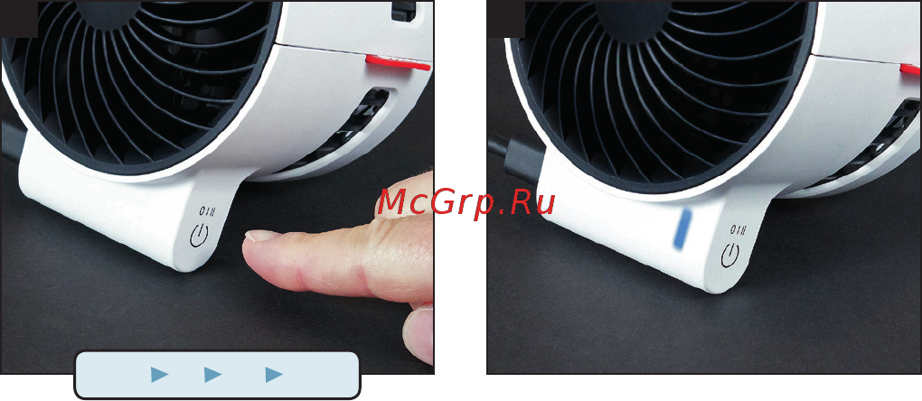 Boneco Portable Fan F50 Руководство по эксплуатации онлайн [5/8] 432287