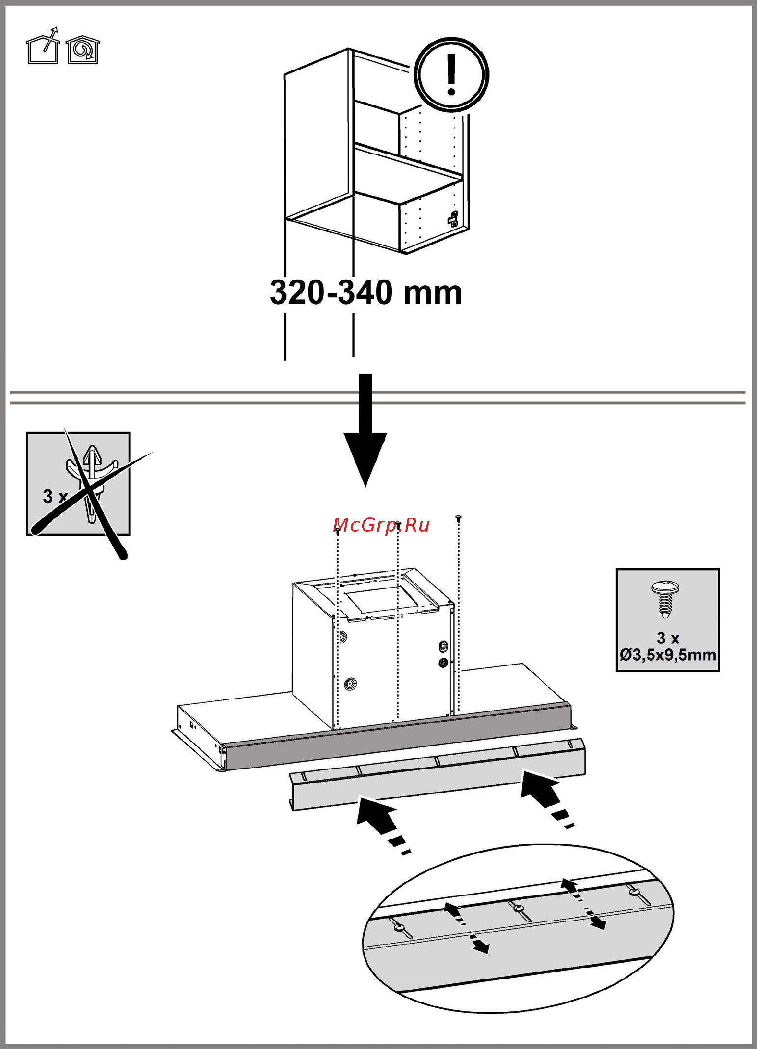 Elica BOX IN PLUS IXGL/A/90 Руководство по эксплуатации онлайн [5/16] 432319
