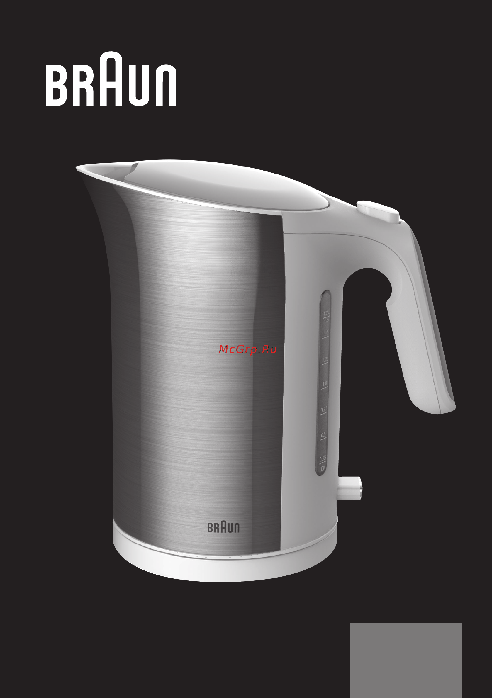 Braun WK501AI-WK5100BK Руководство по эксплуатации онлайн