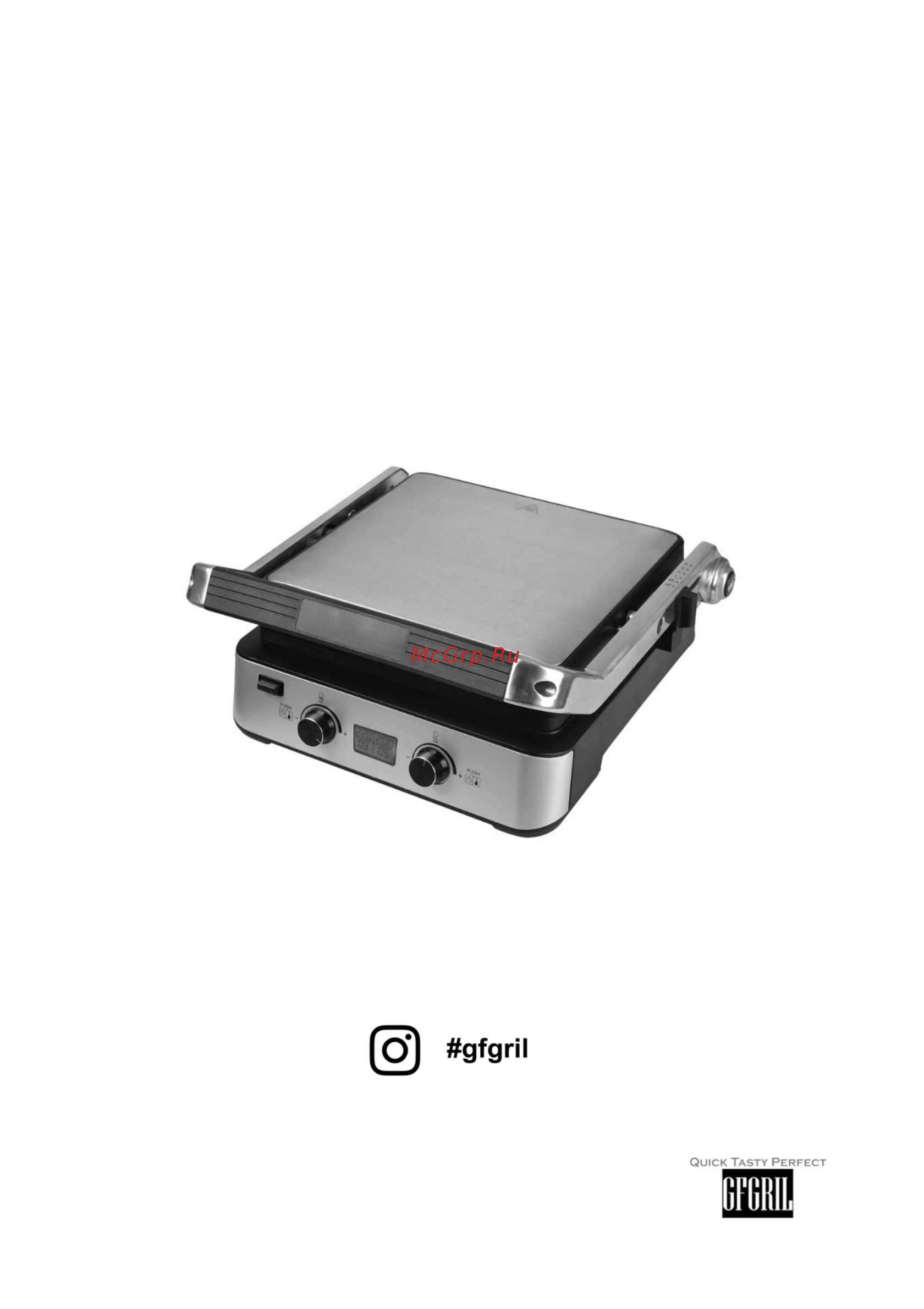 GFgril GF-1000 SMART Руководство по эксплуатации онлайн