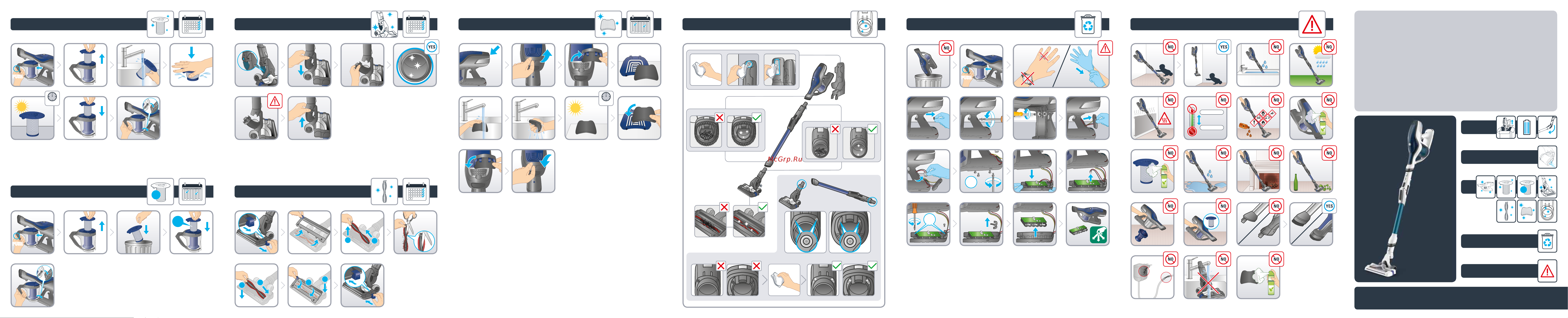 Tefal Air Force Flex 360 blue TY9471WO [2/58] Air force