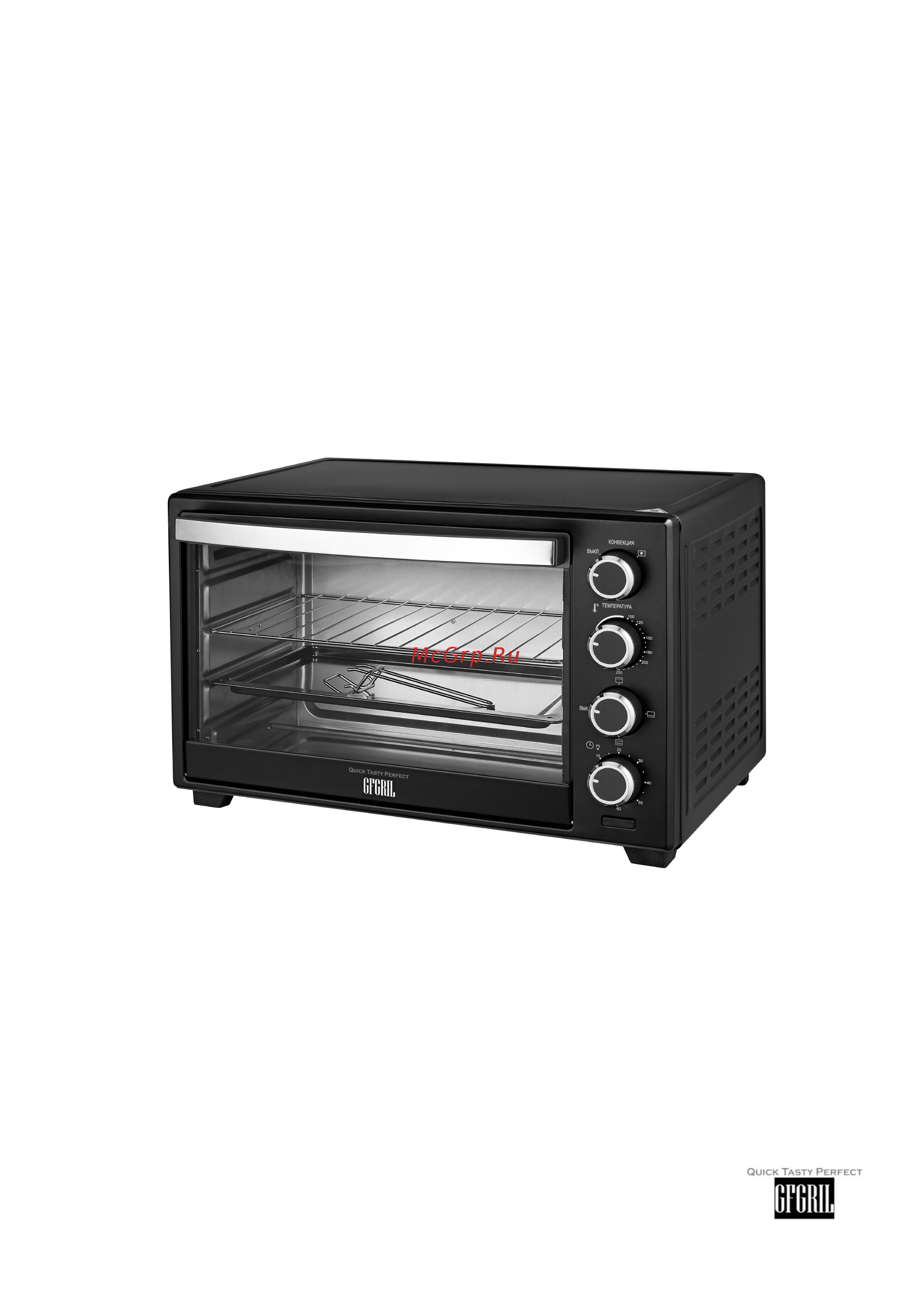 GFgril GFO-38B Convection Plus Руководство по эксплуатации онлайн
