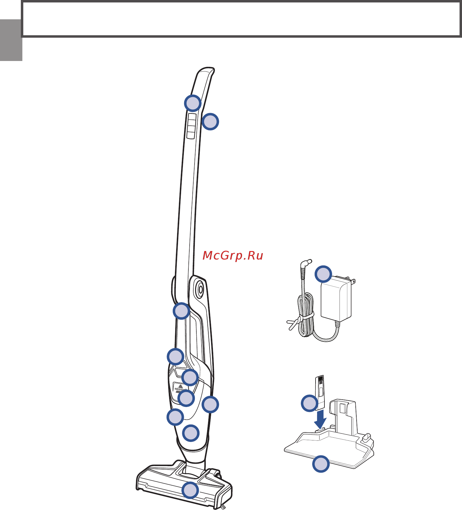 Bissell MultiReach Ion XL 25V 1971G [14/160] Seznámení s vysavačem multireach ion xl