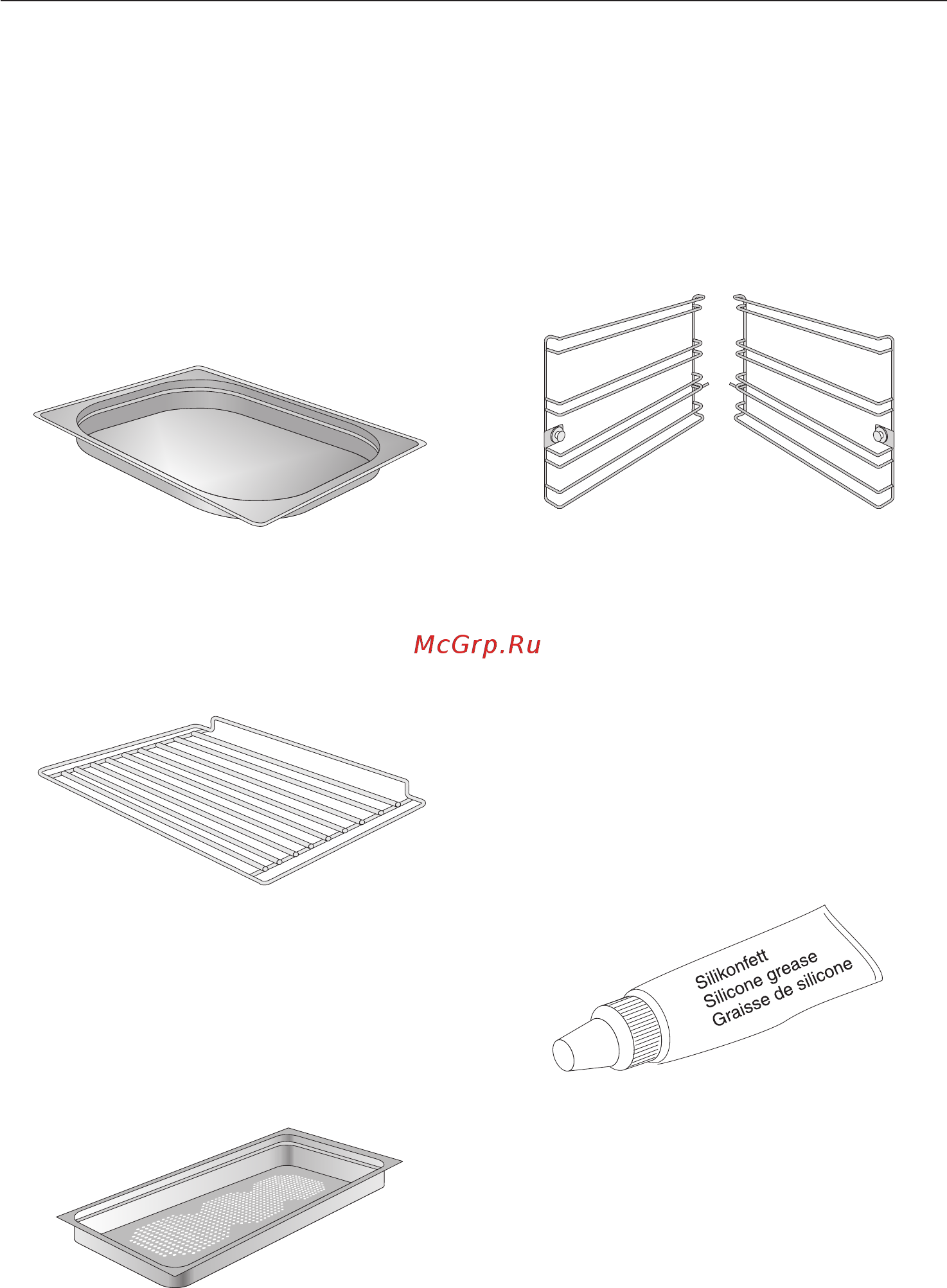 Miele DG 2661 BK [6/72] Ïðèíàäëåæíîñòè âõîäÿùèå â êîìïëåêò 6