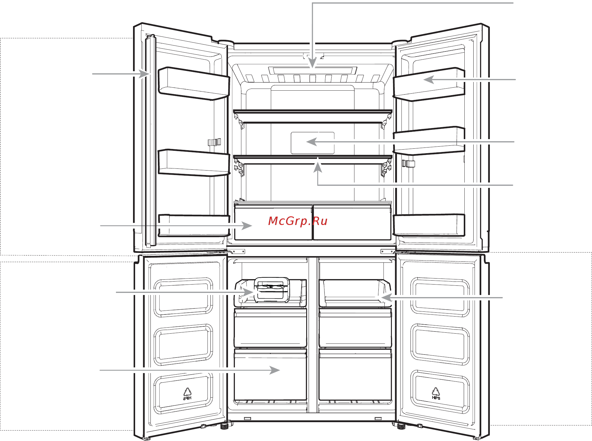 Whirlpool WQ9 E1L [350/584] Díly a funkce