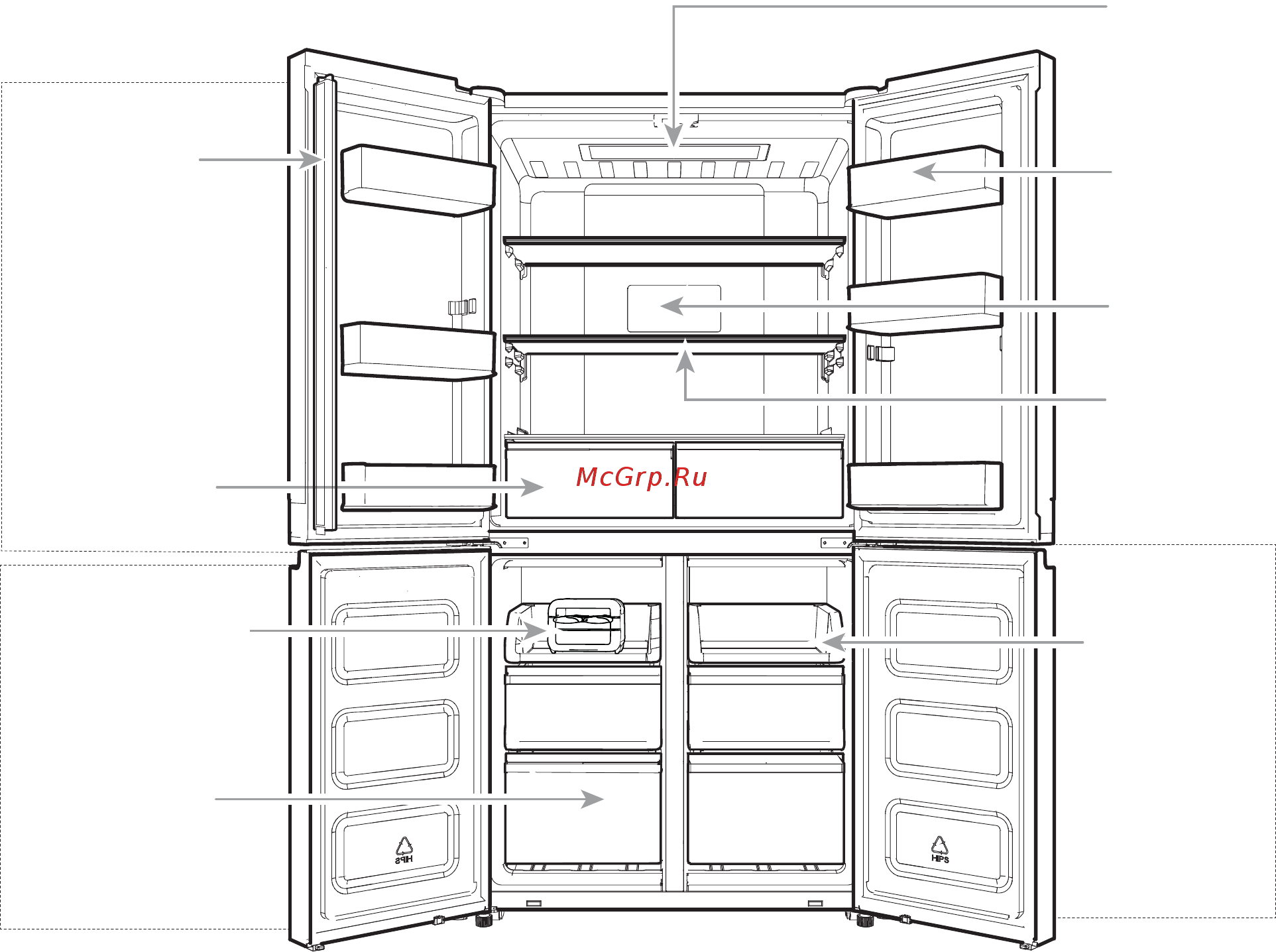 Whirlpool WQ9 E1L [8/584] Parts and features