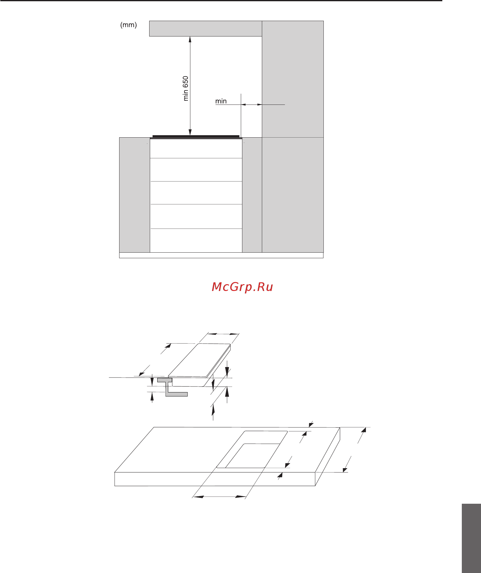 Gorenje IT 321 BCSC [33/48] Монтаж варочной панели