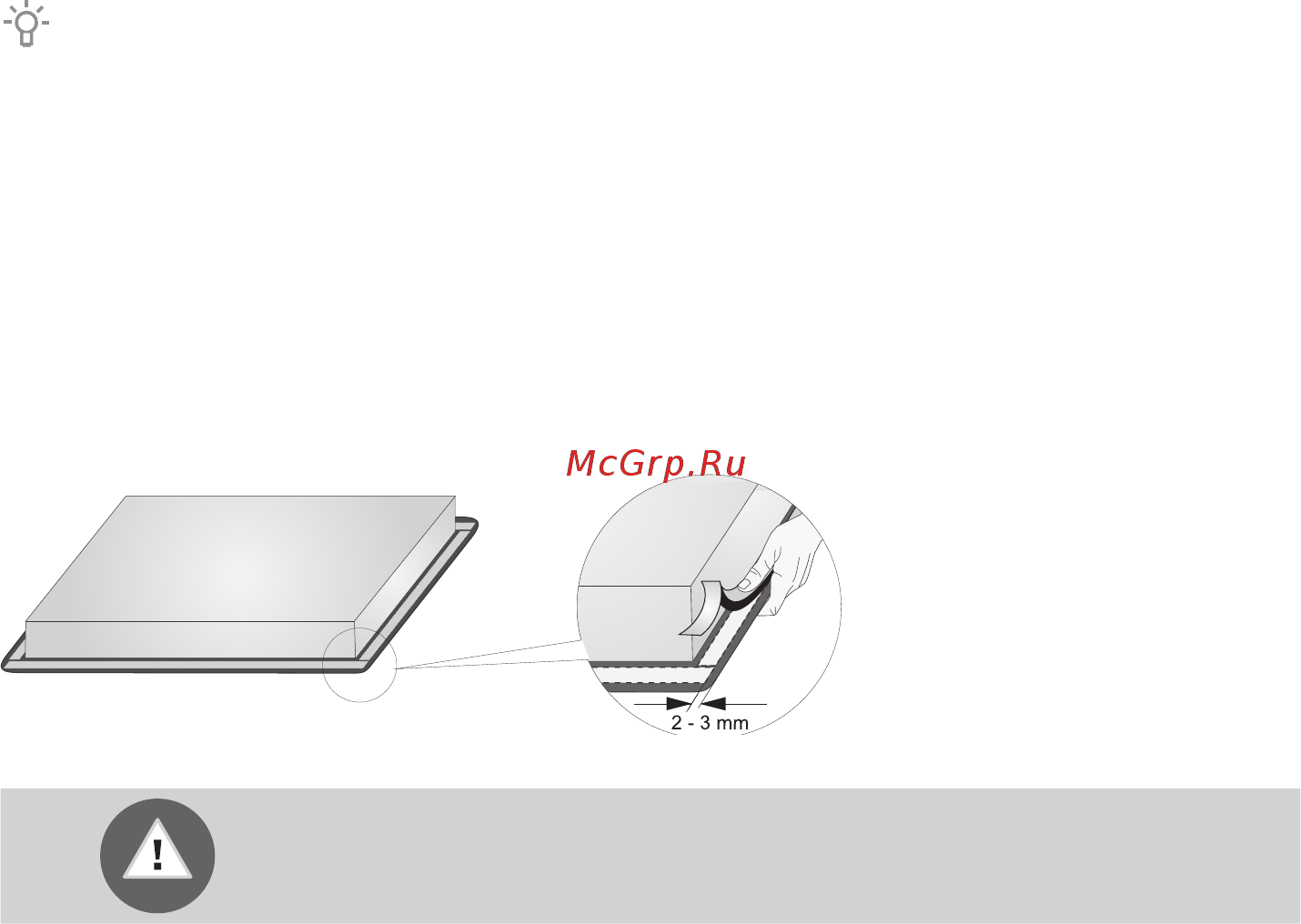 Gorenje IT 321 BCSC [42/48] Приклеивание вспененного уплотнителя