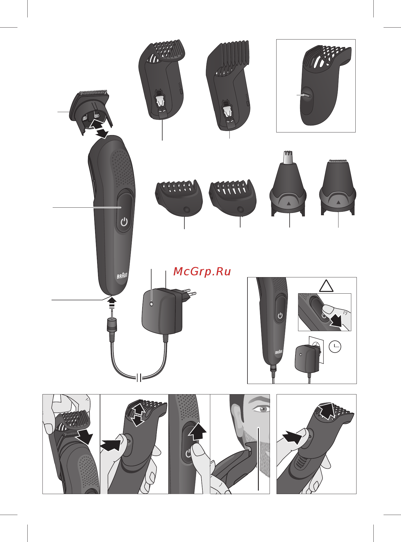 Braun MGK 3021 [3/64] Business use p g authorized poa 00066743 rev 001 effective date 2018 08 29 printed 2019 01 11 page 3 of 64