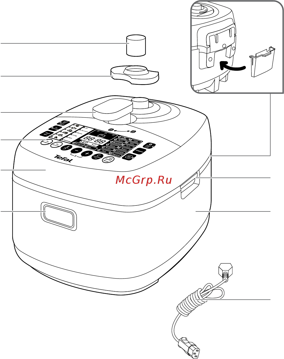 Tefal Ultimate CY625D32 Руководство по эксплуатации онлайн [2/37] 558812