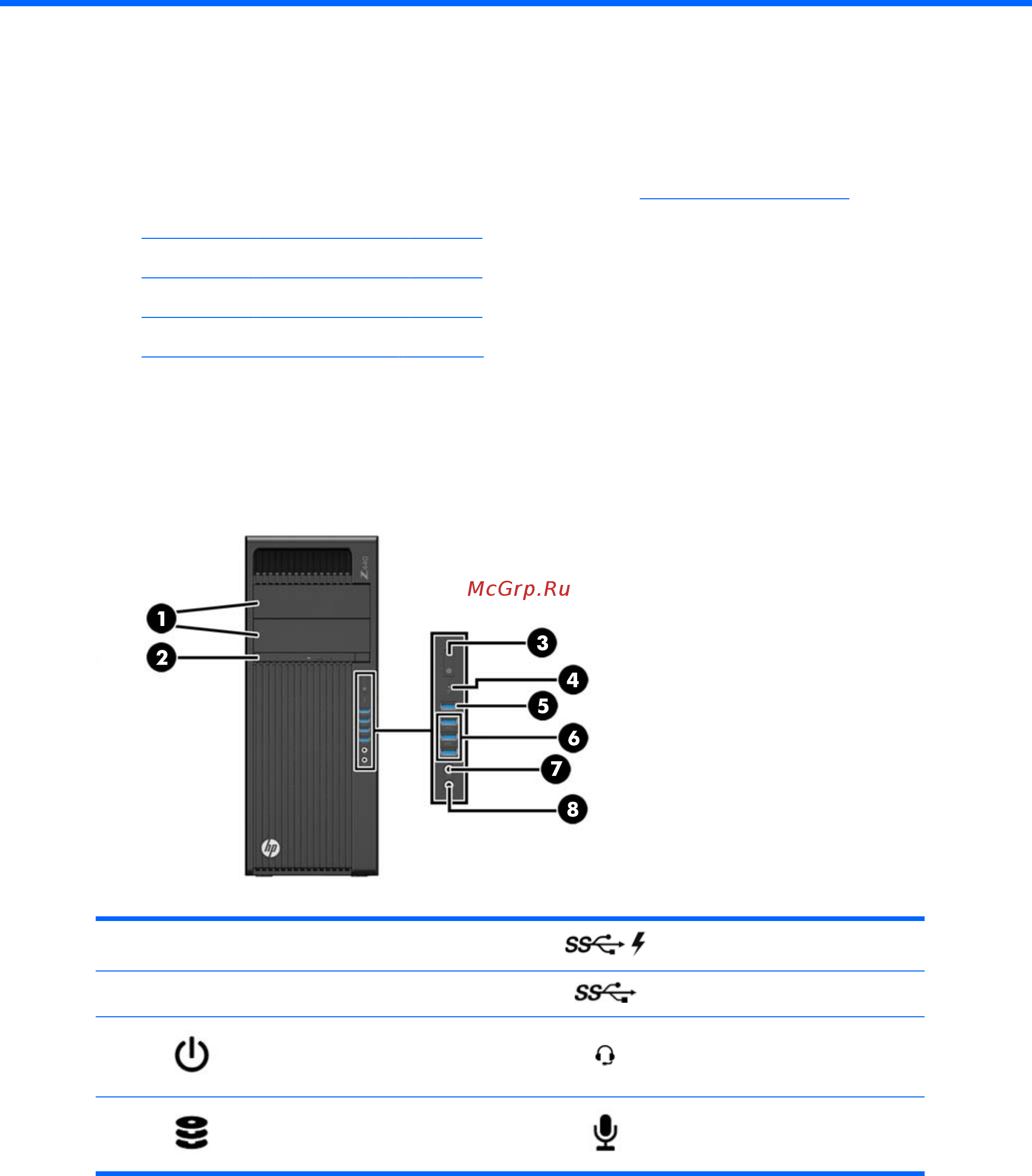 HP Z640 (G1X61EA) [12/74] Характеристики рабочей станции