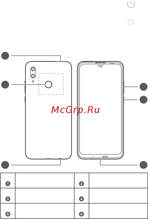 Huawei P Smart 2019 32Gb Black (POT-LX1) [2/43] Знакомство с устройством