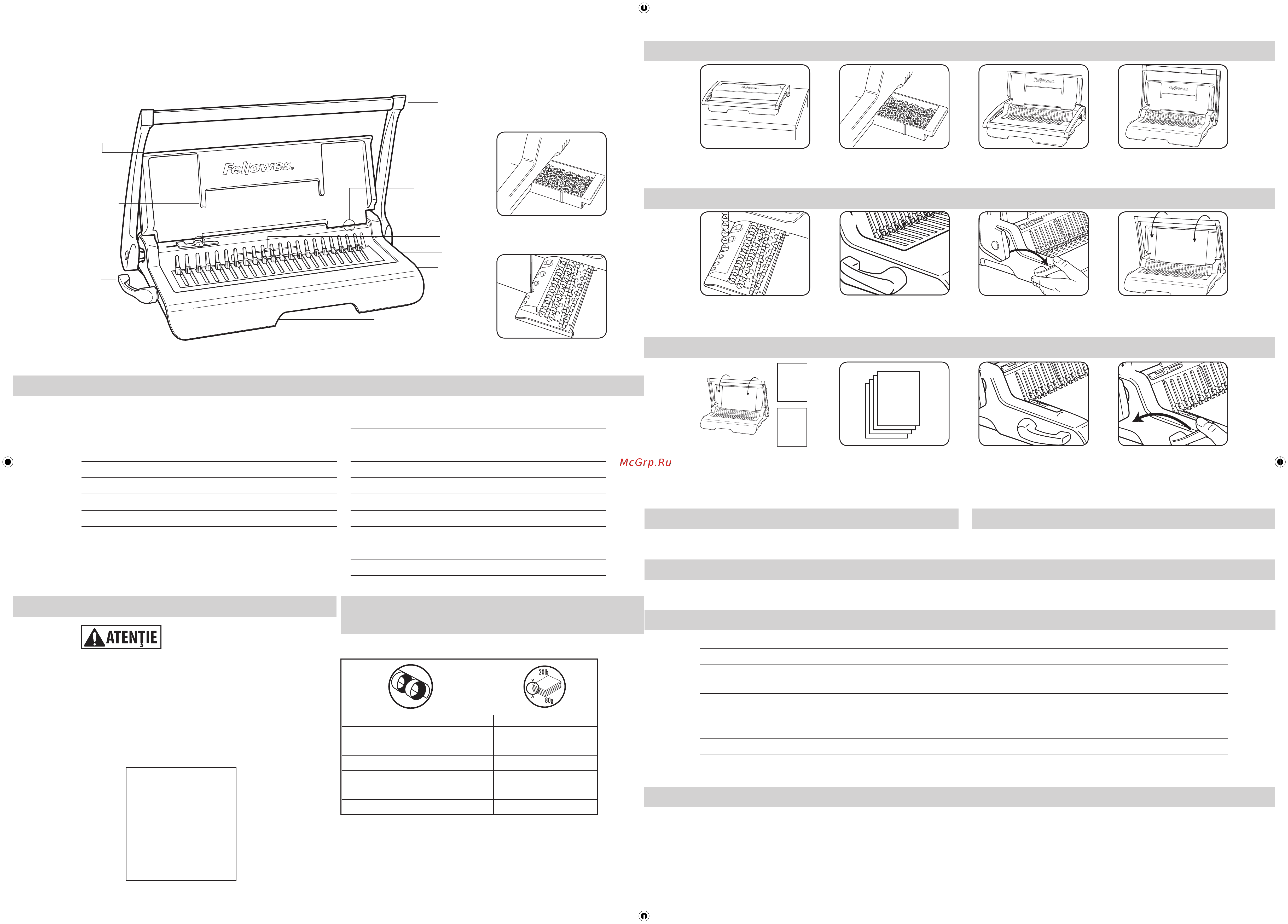 Fellowes STAR+ (FS-56275) [24/26] Română