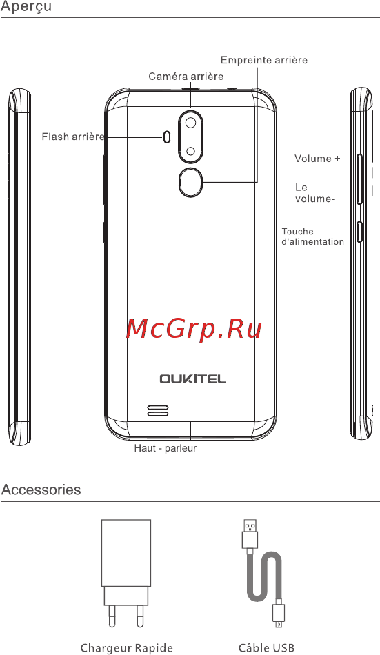 Oukitel C12 Plus Gold Руководство по эксплуатации онлайн [24/40] 433819