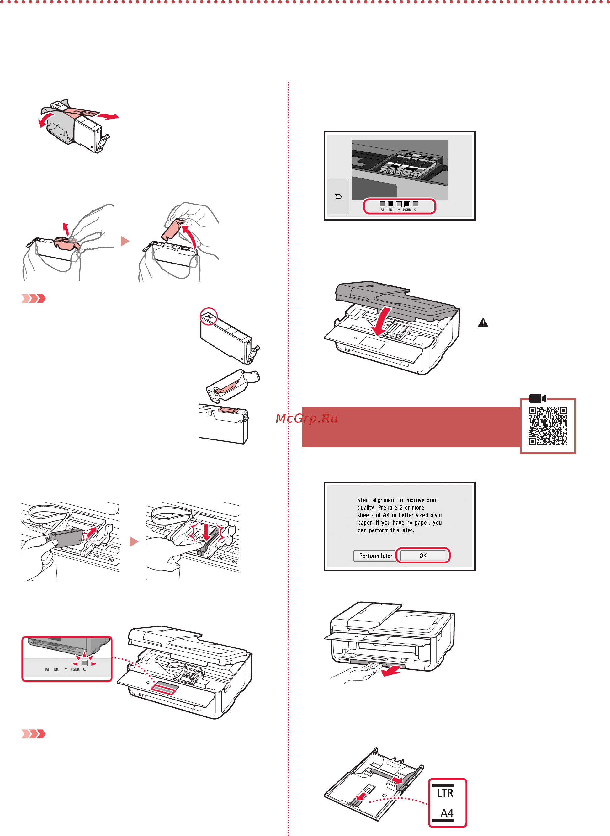 Canon PIXMA TS9540 [4/44] Setting up the printer