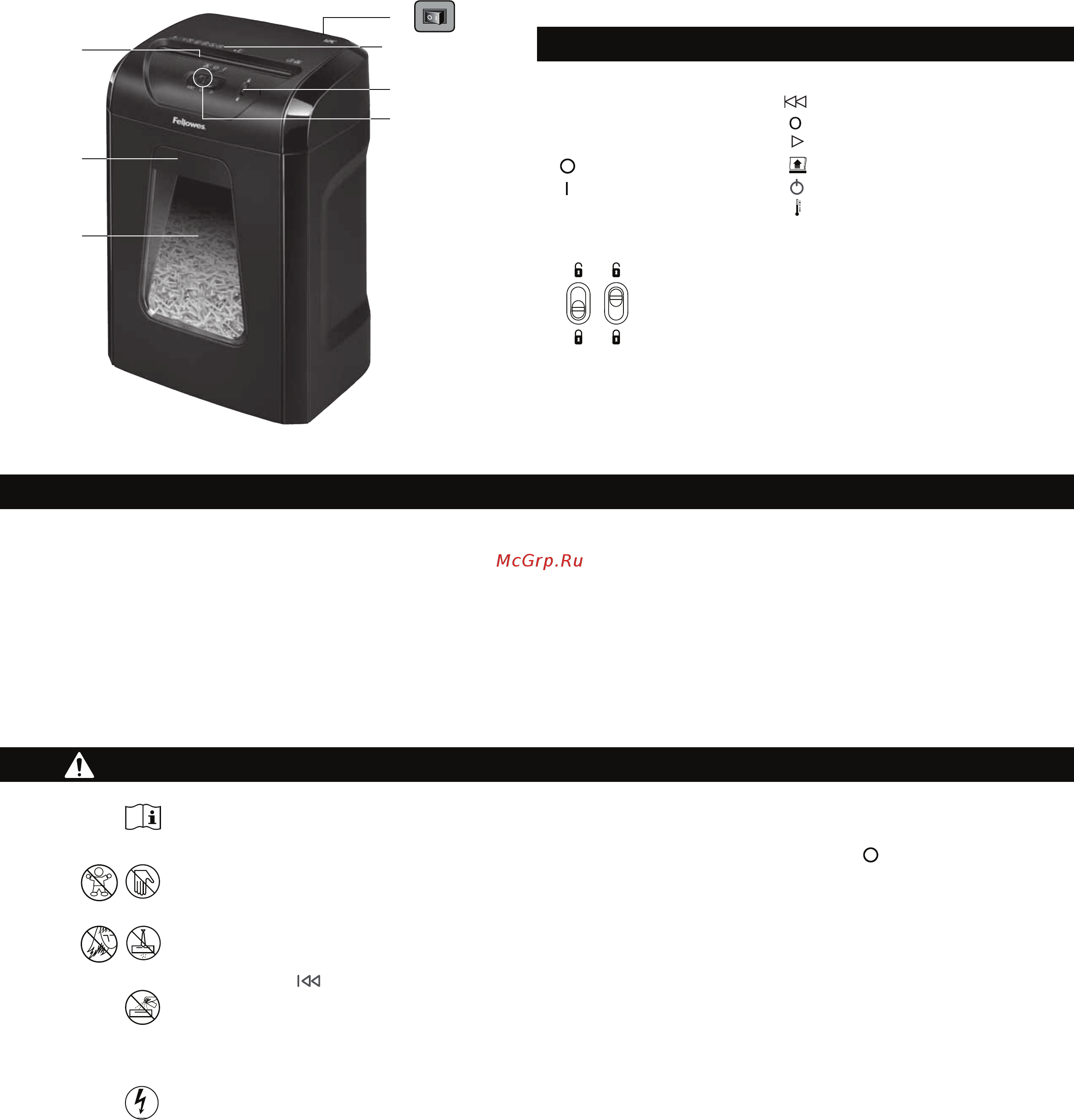 Fellowes Powershred 12C [10/53] Italiano