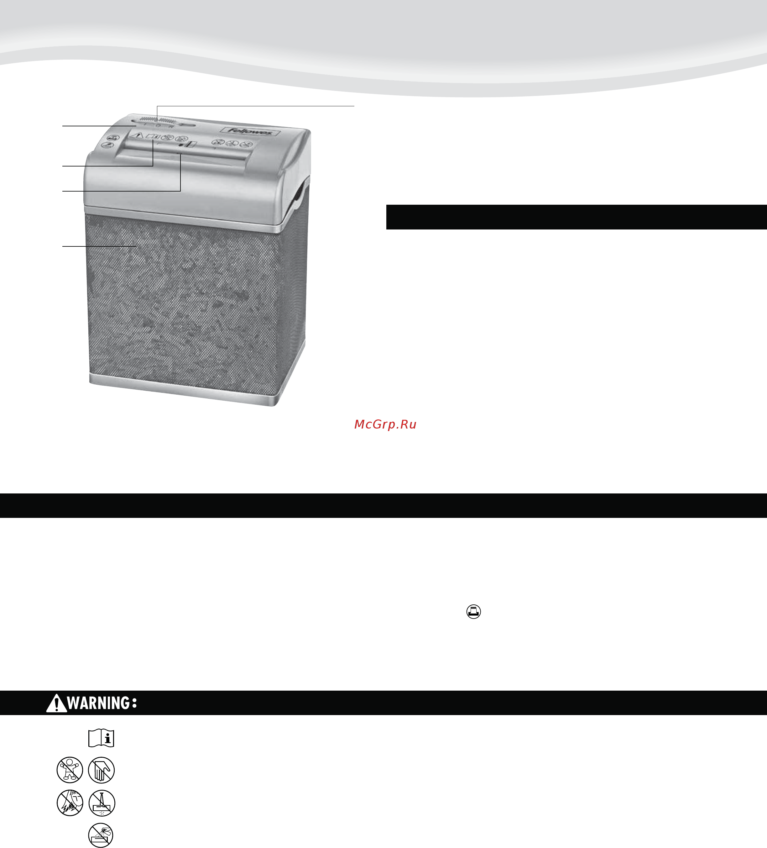 Fellowes Powershred Shredmate [2/40] English