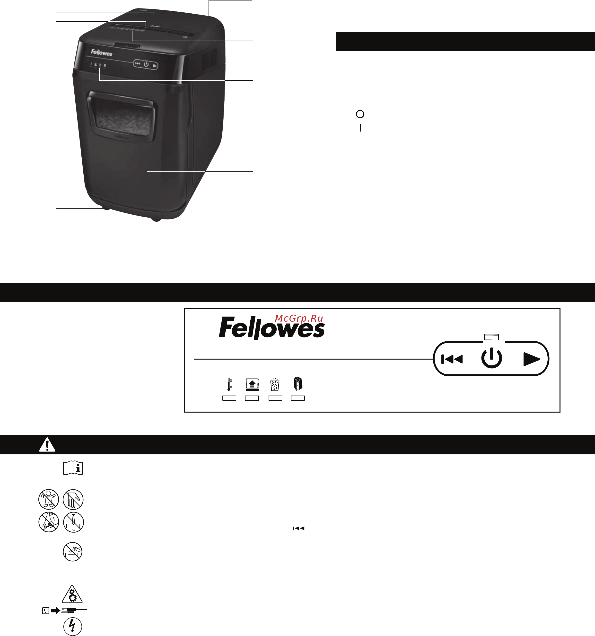 Fellowes AutoMax 200M [14/84] Deutsch
