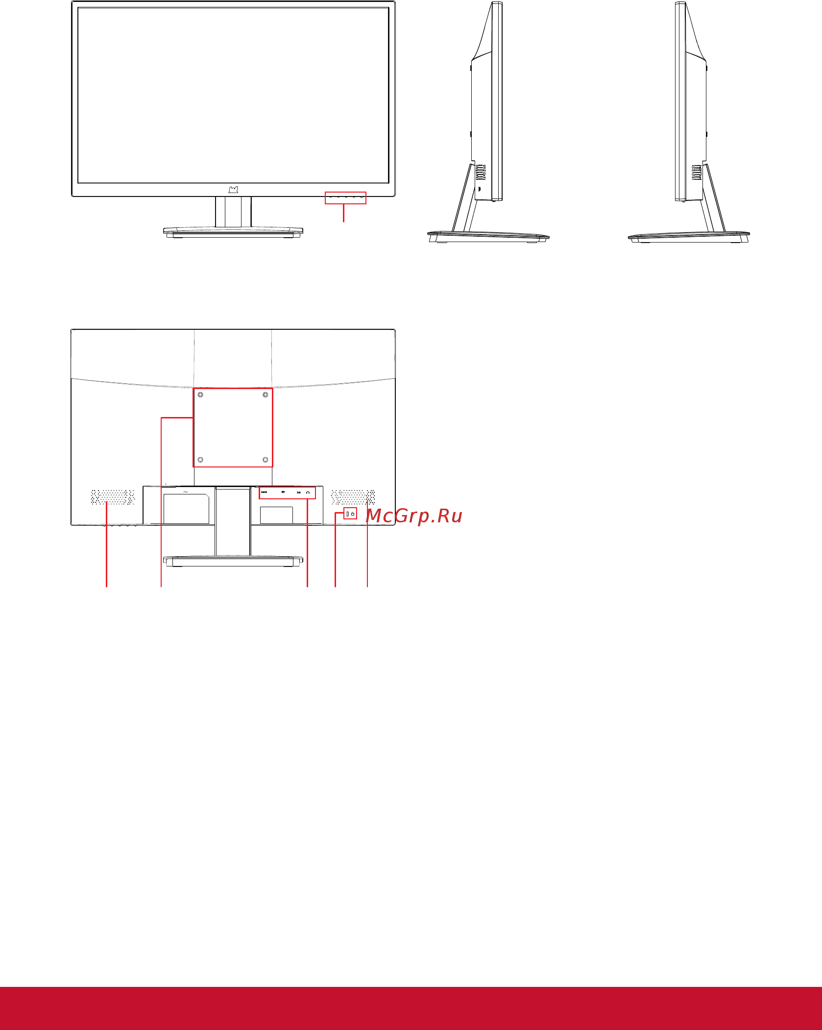 Viewsonic VA2710-MH [10/54] 2 внешний вид монитора