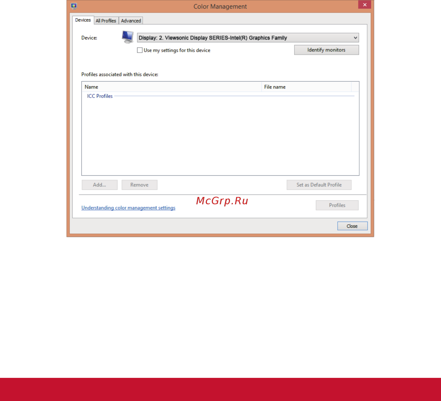 Viewsonic VA2710-MH [17/54] 6 установка драйвера установка windows 10