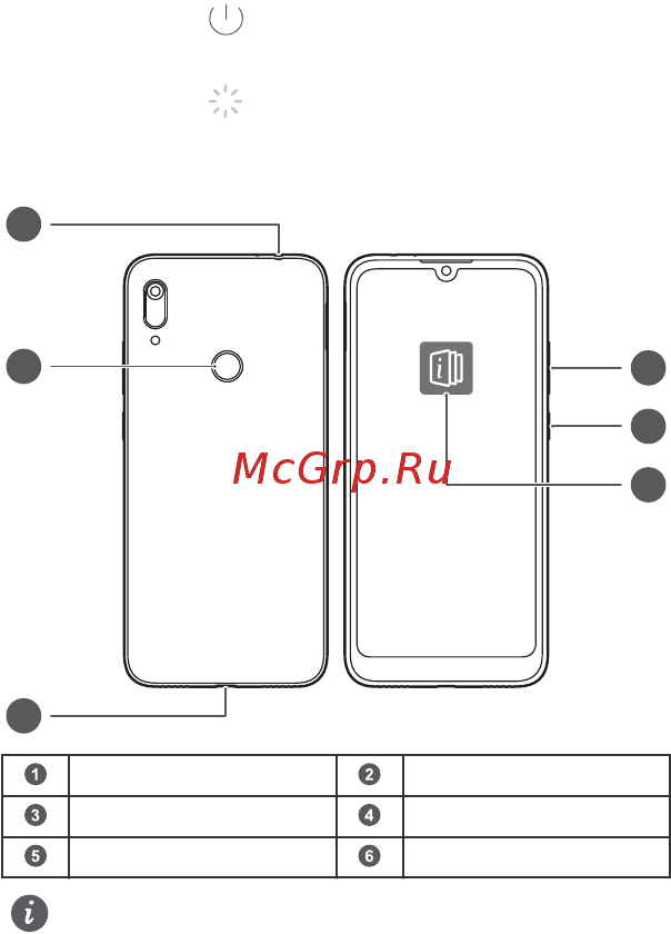 Huawei Y6 2019 Classic Black (MRD-LX1F) [5/56] Before using the device familiarise yourself with its basic operations