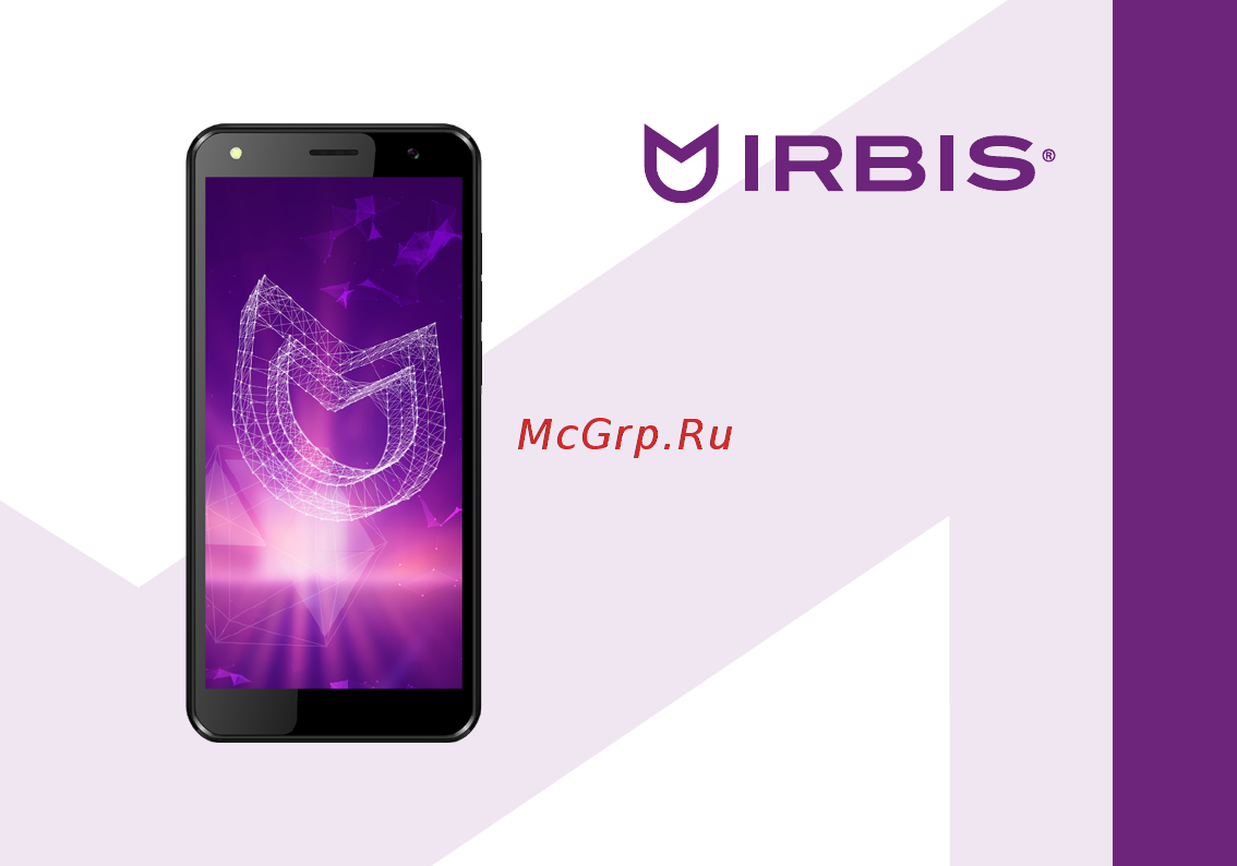 Irbis SP542 Black Руководство по эксплуатации онлайн